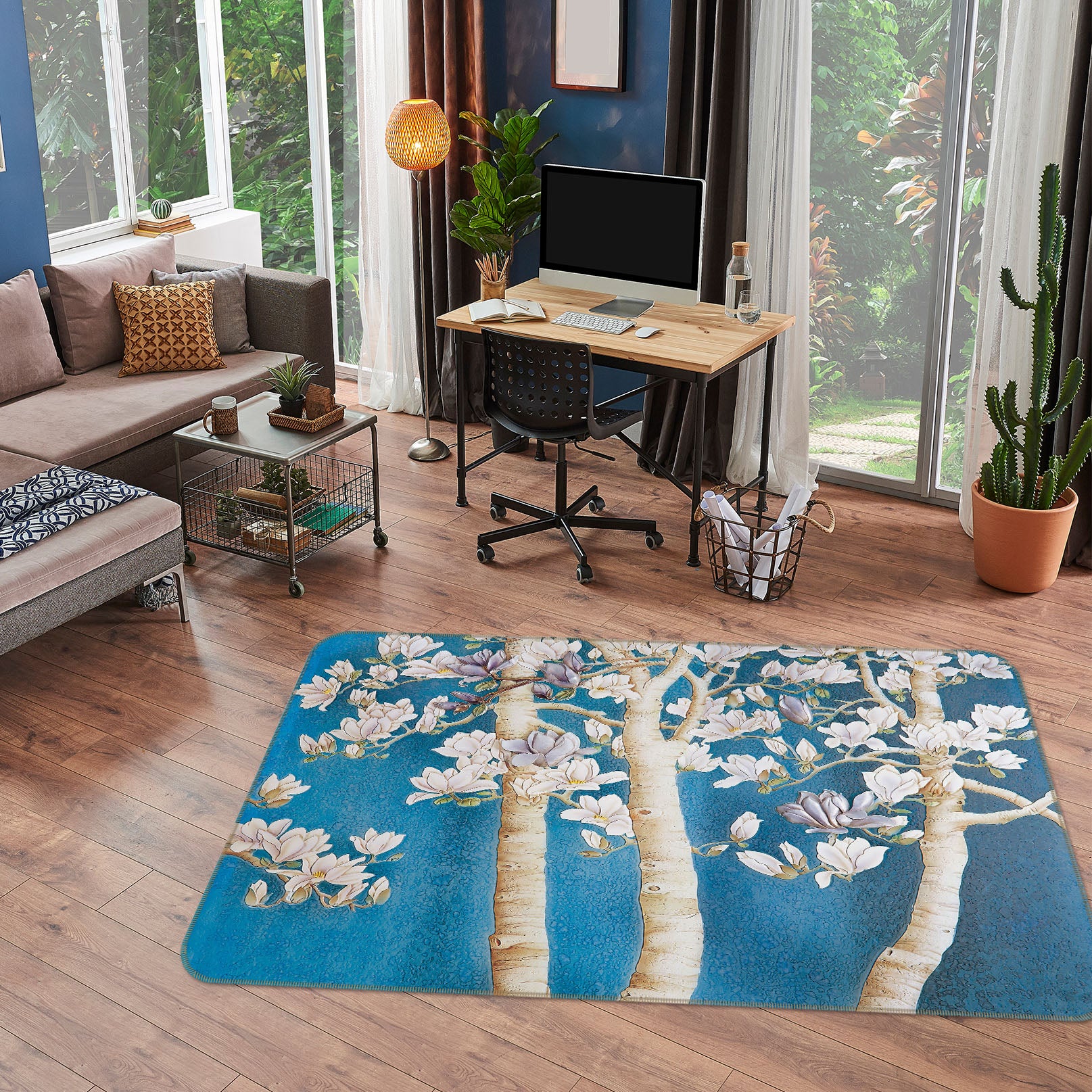 3D Tree 32090 Non Slip Rug Mat