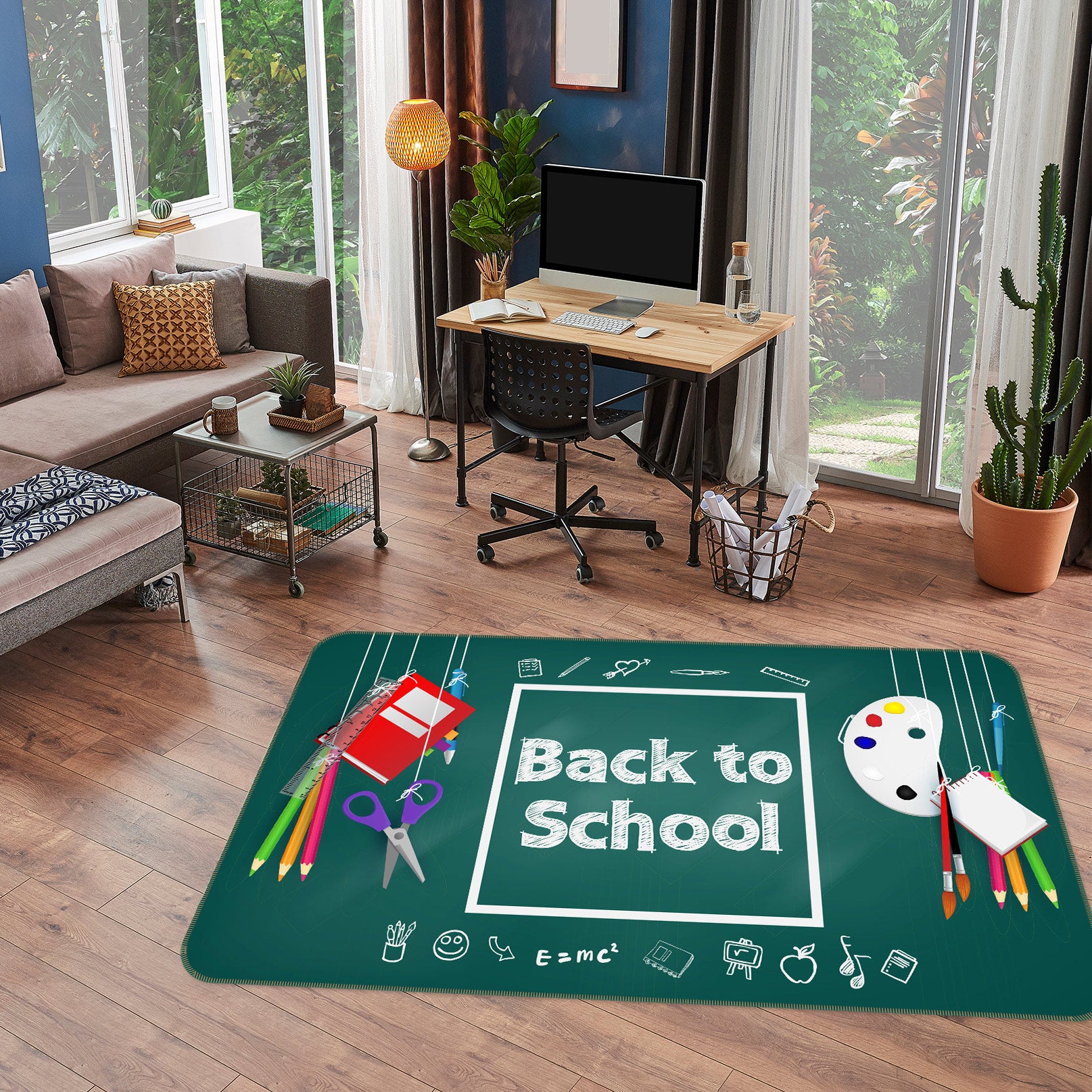 3D Brush 77209 Non Slip Rug Mat