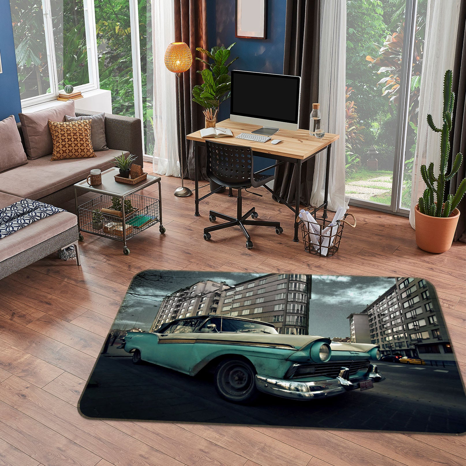 3D Car Street 32008 Non Slip Rug Mat