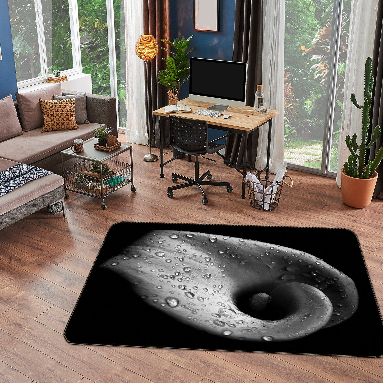 3D Petal 75247 Non Slip Rug Mat