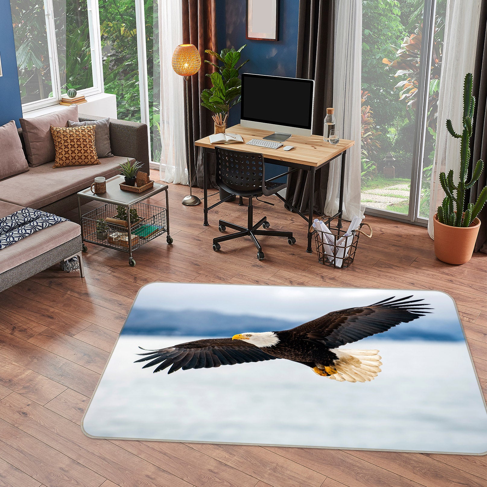 3D Eagle 38167 Animal Non Slip Rug Mat