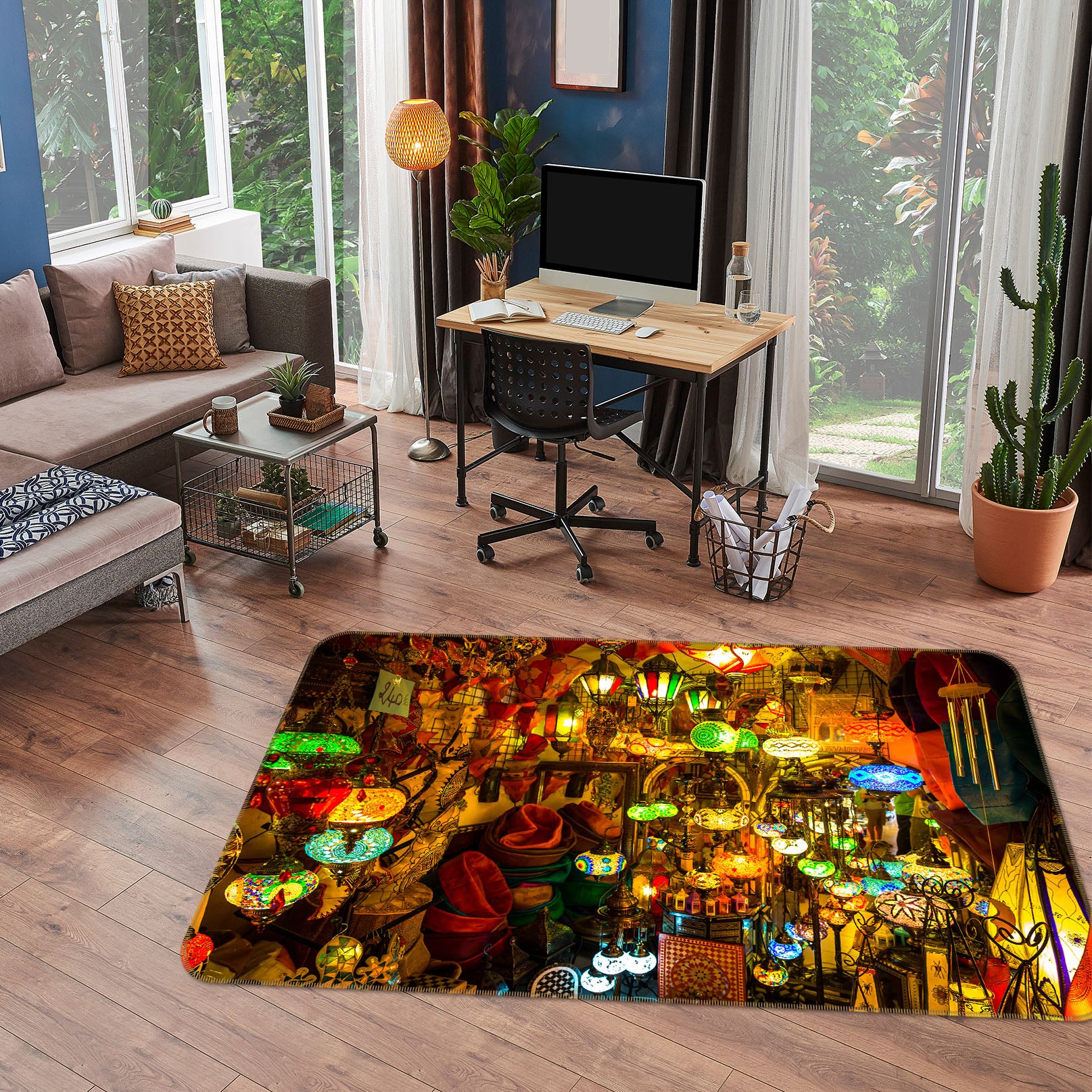 3D Lamps 35102 Non Slip Rug Mat