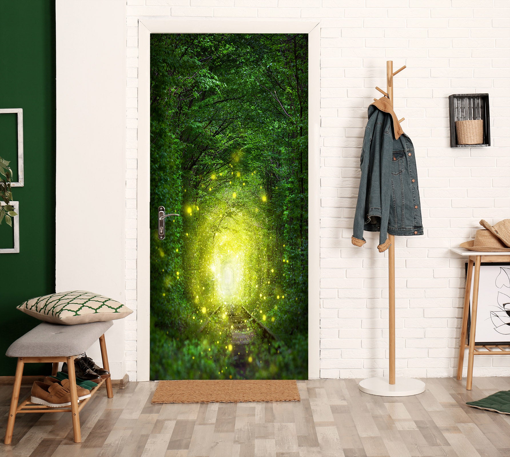 3D Jungle Sunshine 22080 Door Mural