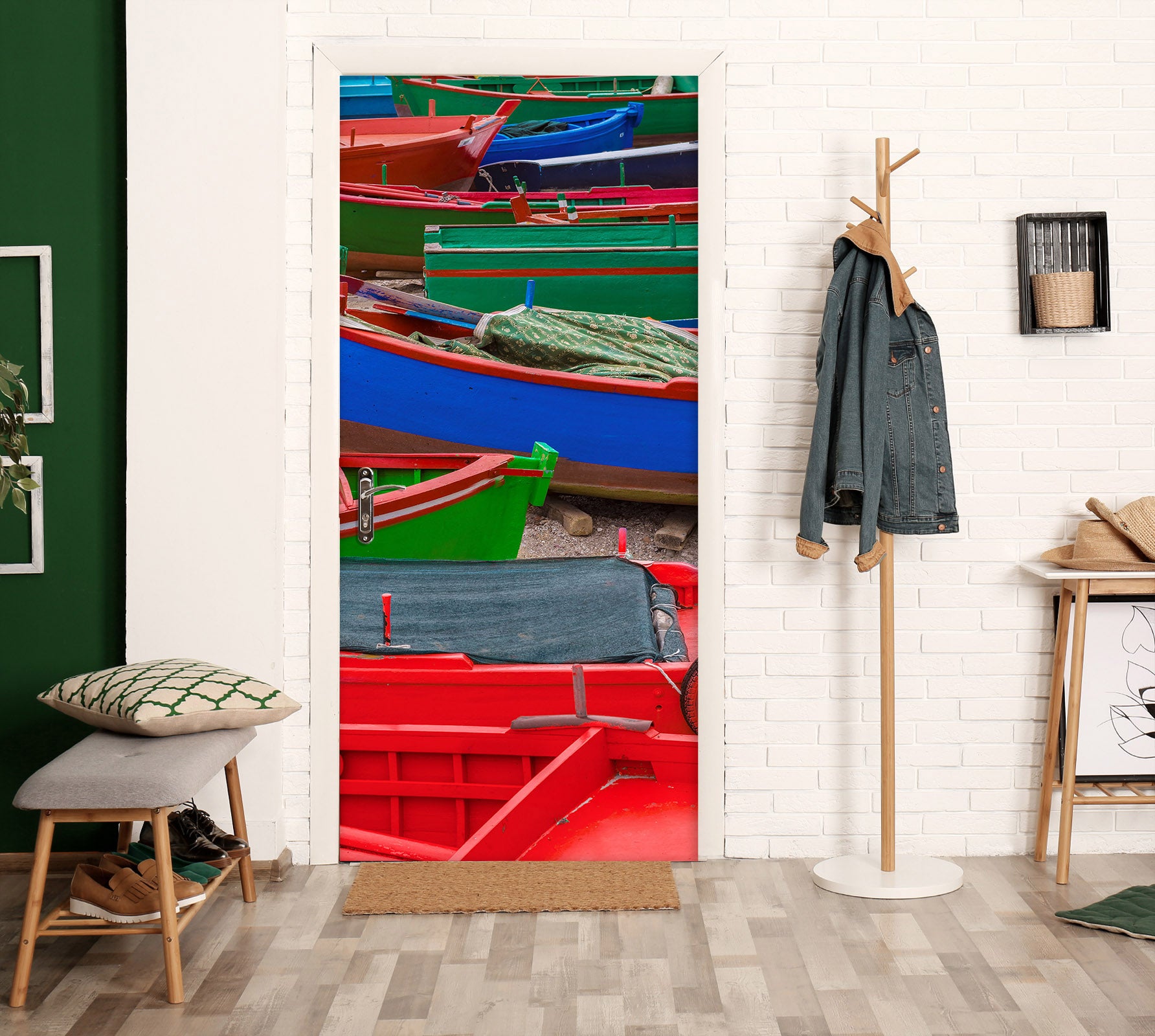 3D Color Vessel 12284 Marco Carmassi Door Mural
