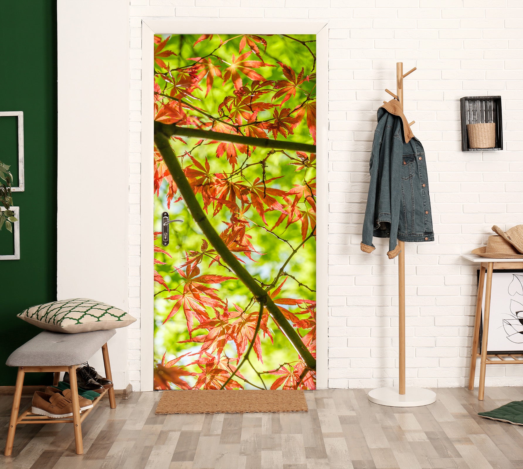 3D Maple Forest 5167 Assaf Frank Door Mural