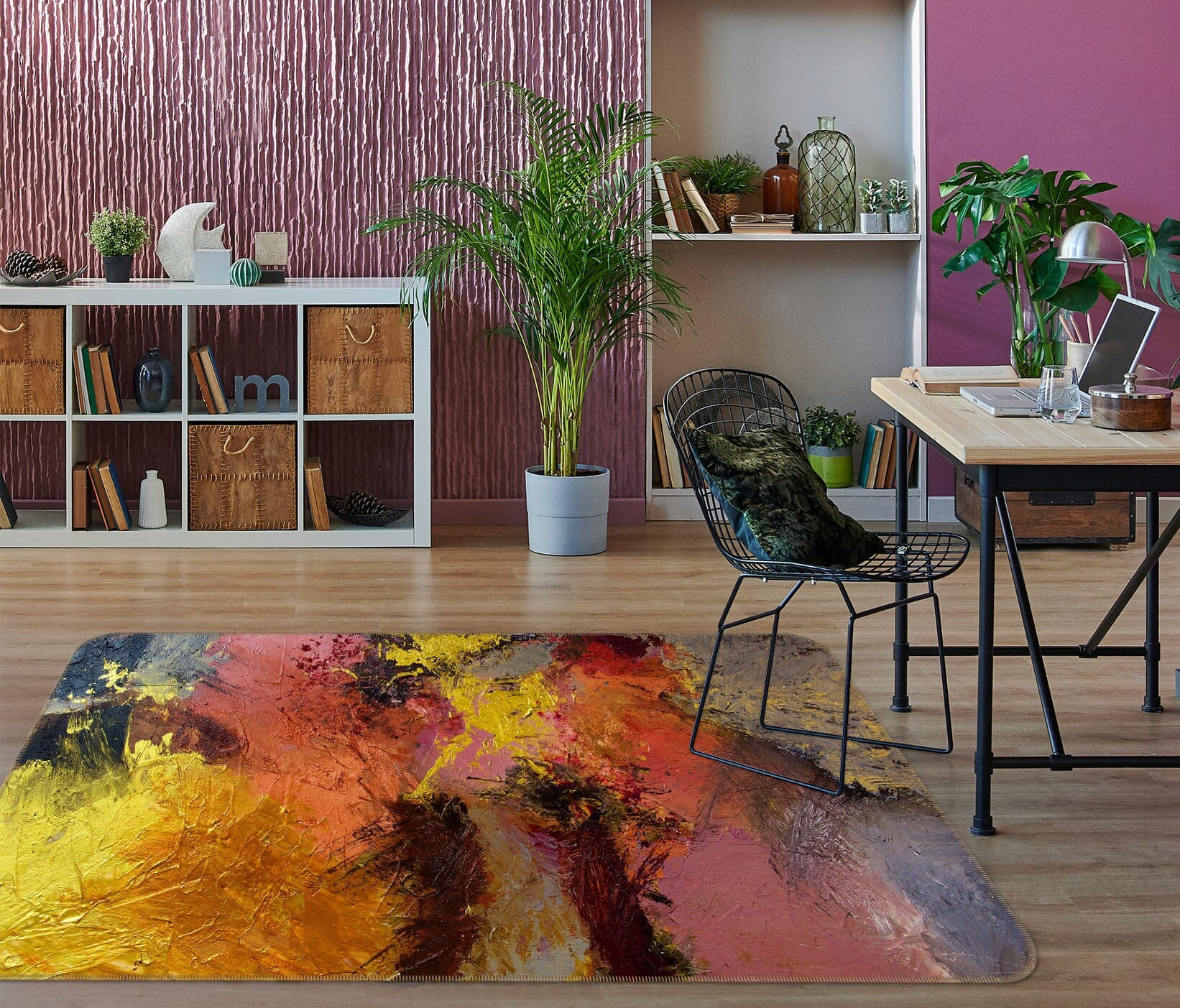 3D Color Sunset 1076 Allan P. Friedlander Rug Non Slip Rug Mat Mat AJ Creativity Home 