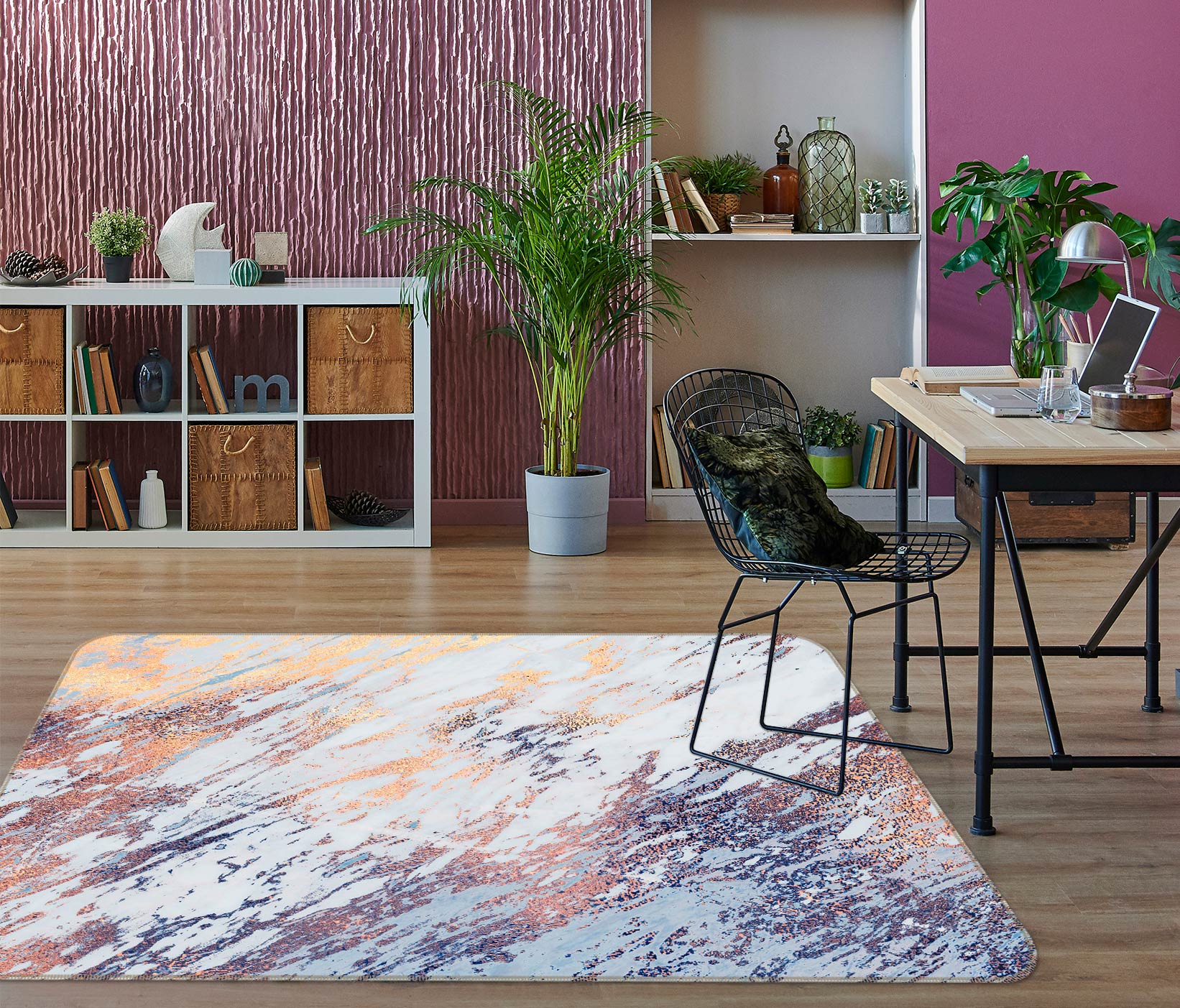 3D Texture 26227 Non Slip Rug Mat