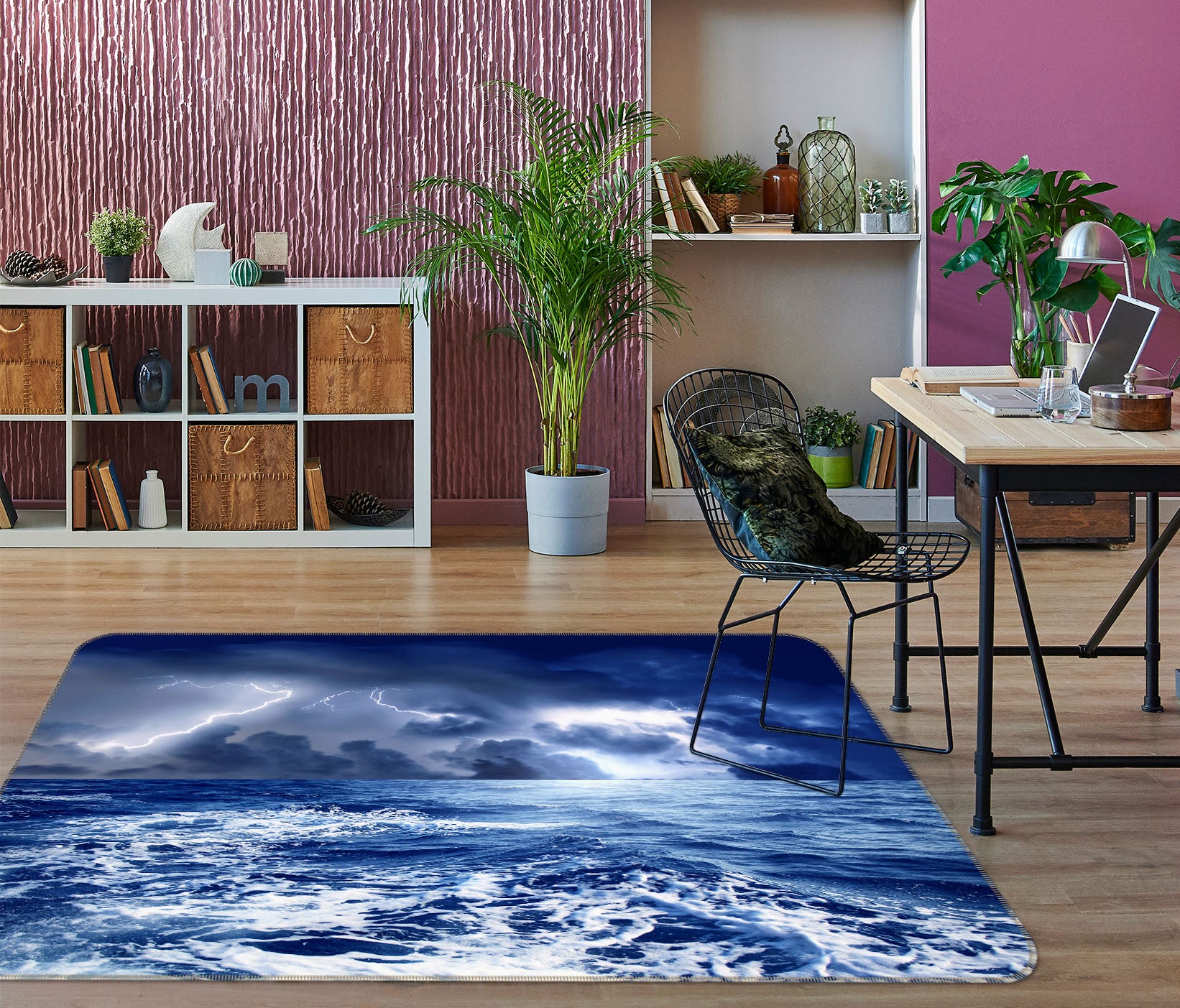 3D Waves 31160 Non Slip Rug Mat