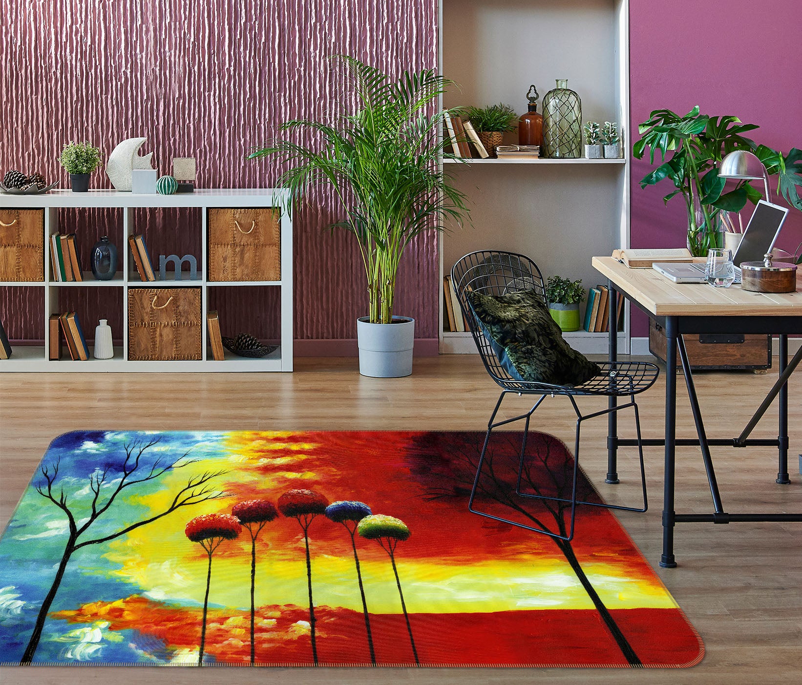 3D Tree 33151 Non Slip Rug Mat