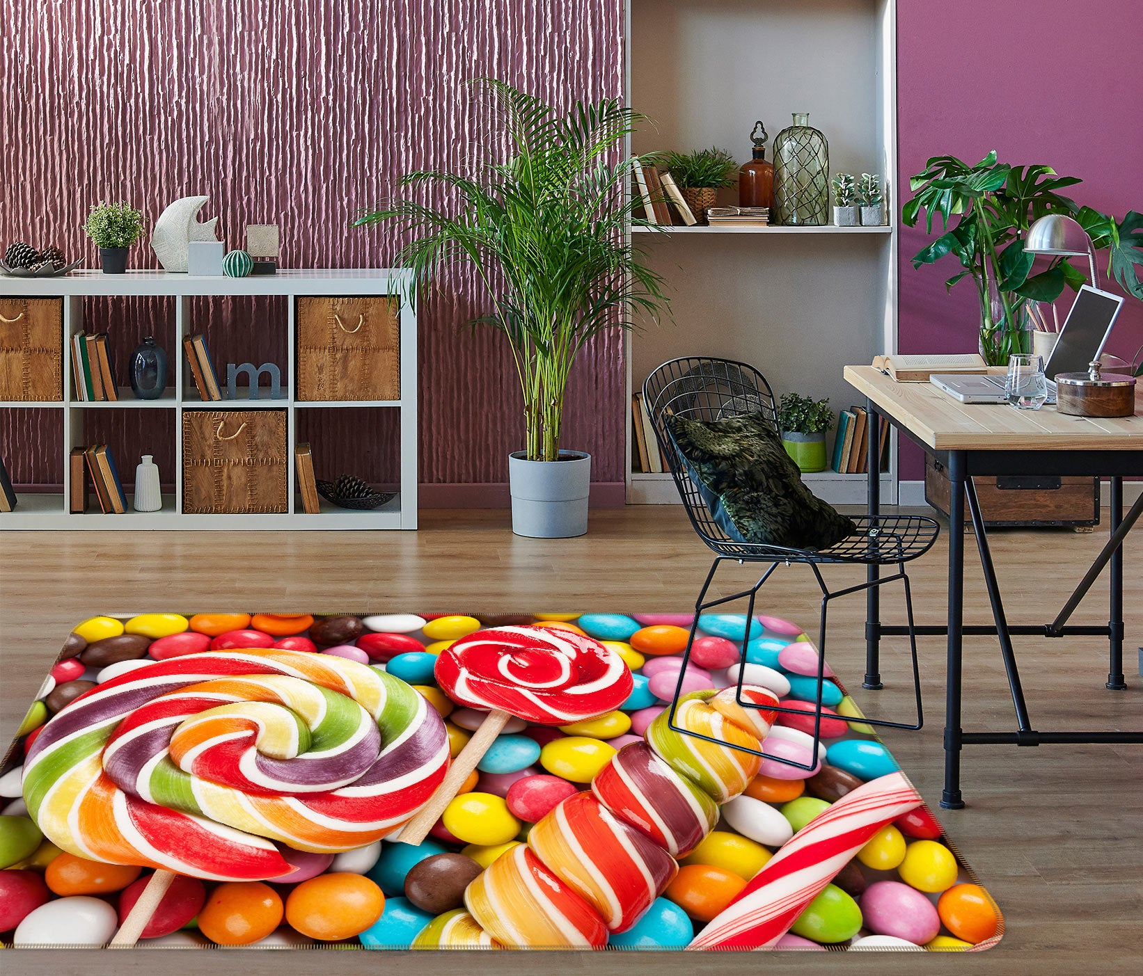 3D Color Candy 76220 Non Slip Rug Mat
