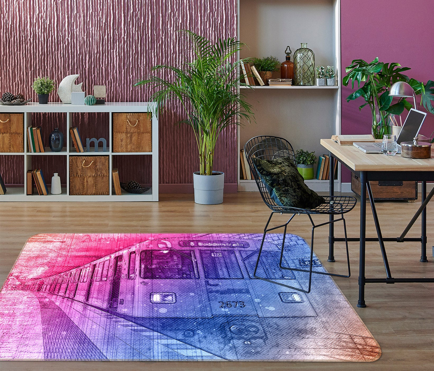 3D Subway 39004 Vehicle Non Slip Rug Mat