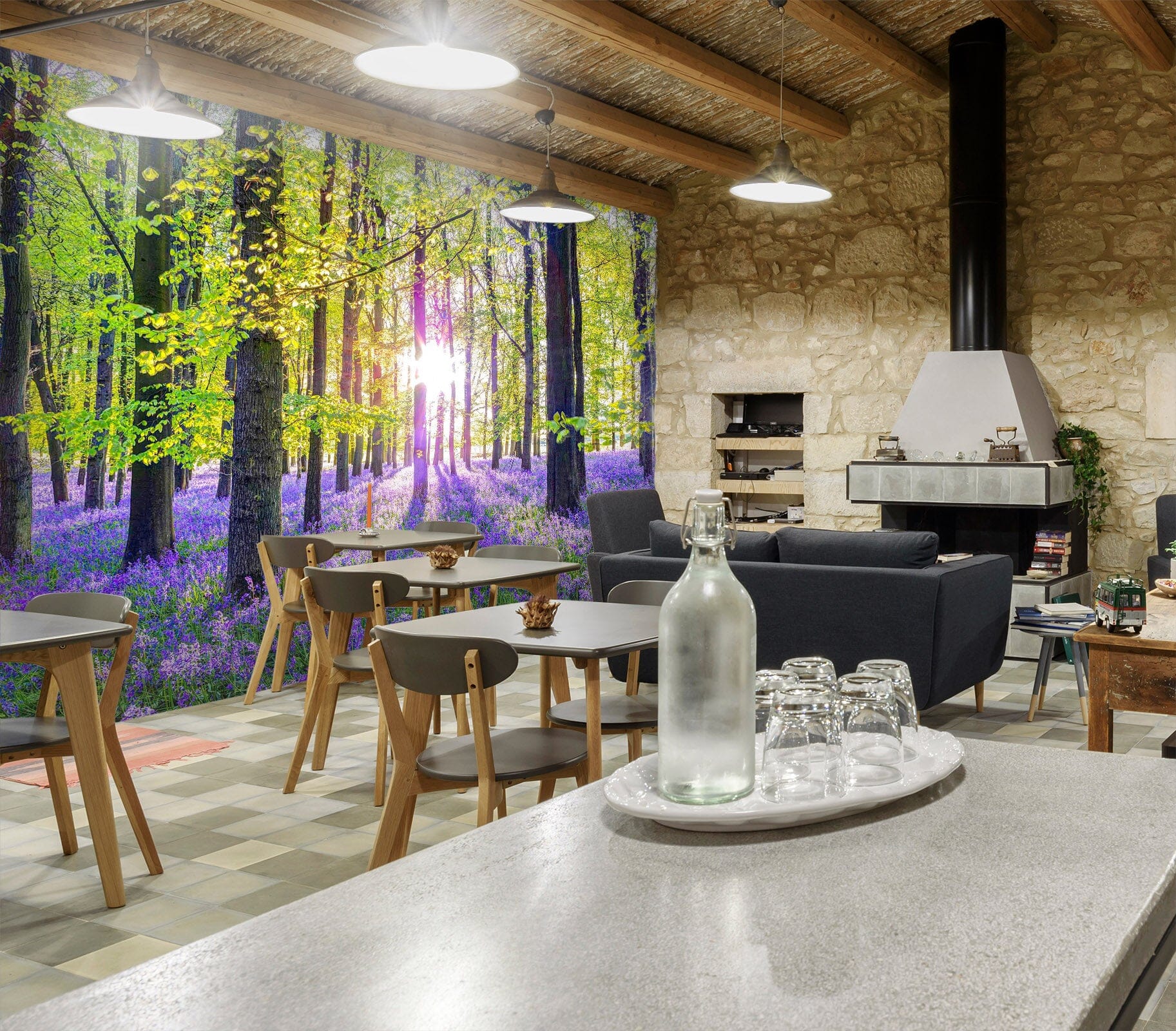 3D Shade Sunshine 1415 Assaf Frank Wall Mural Wall Murals Wallpaper AJ Wallpaper 2 