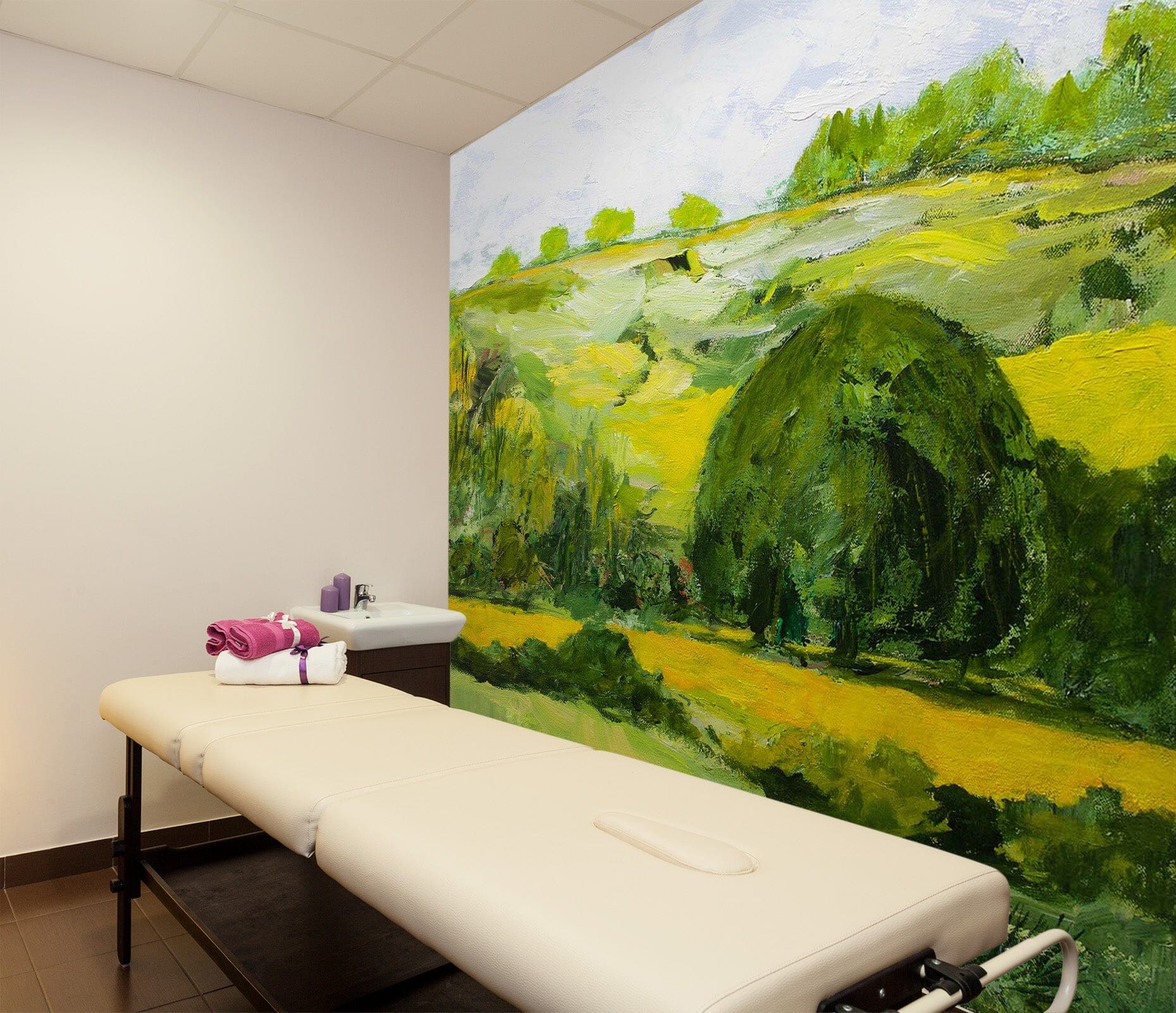 3D Green Field 213 Allan P. Friedlander Wall Mural Wall Murals Wallpaper AJ Wallpaper 2 