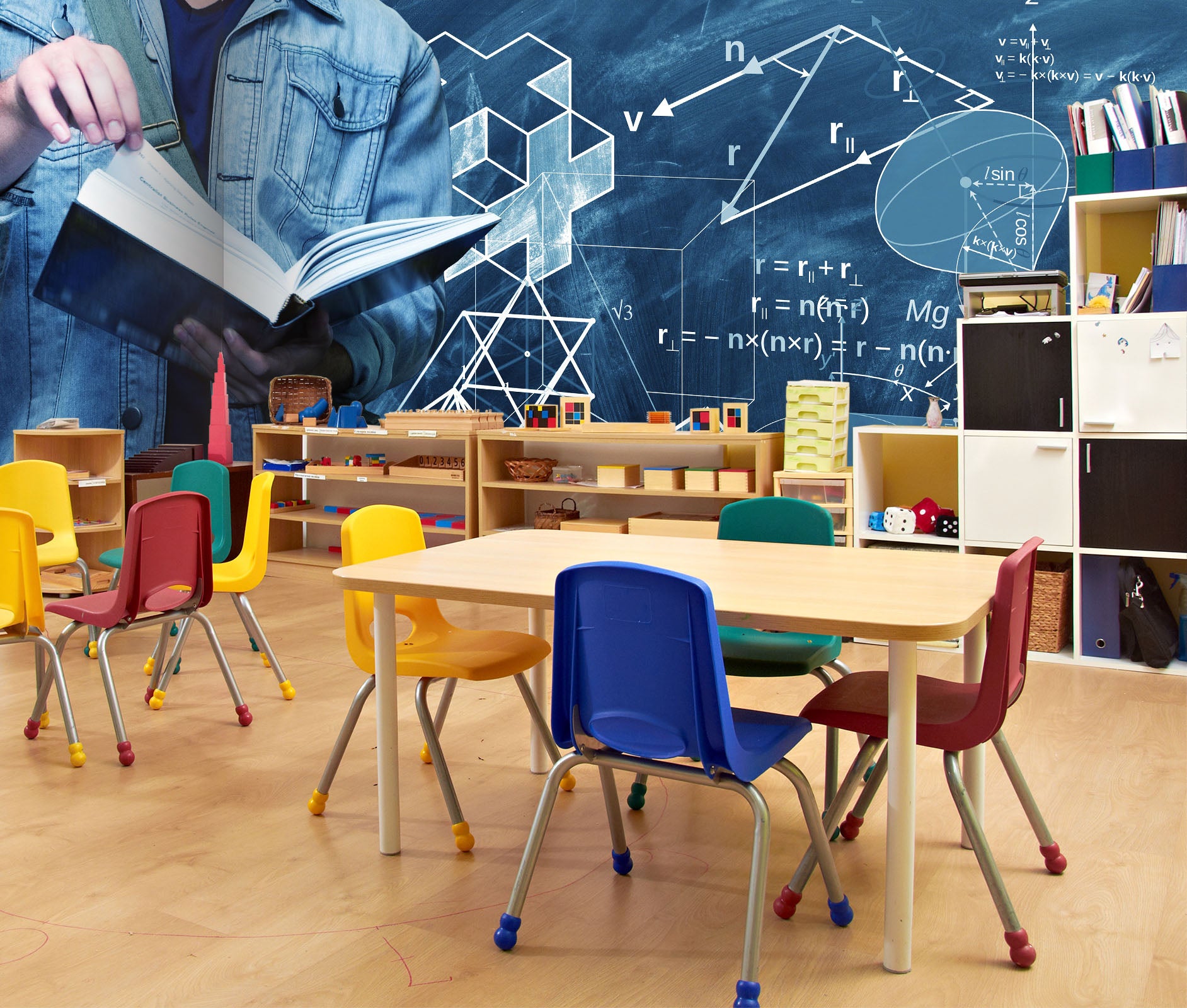 3D mathematics 09 Wall Murals Wallpaper AJ Wallpaper 2 