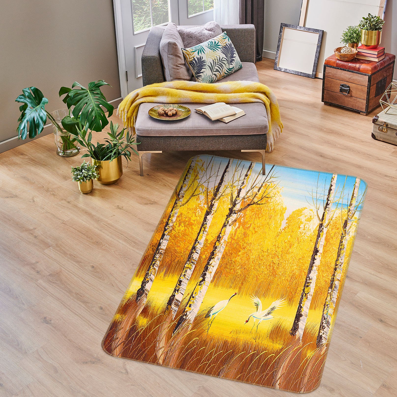 3D Trunk 76174 Non Slip Rug Mat