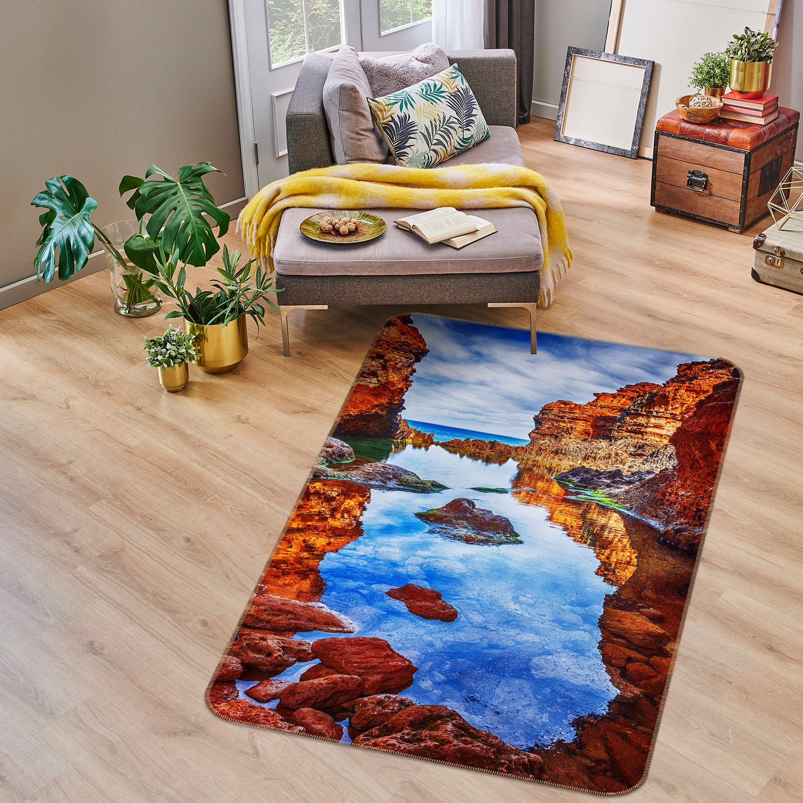 3D Stone 26126 Non Slip Rug Mat