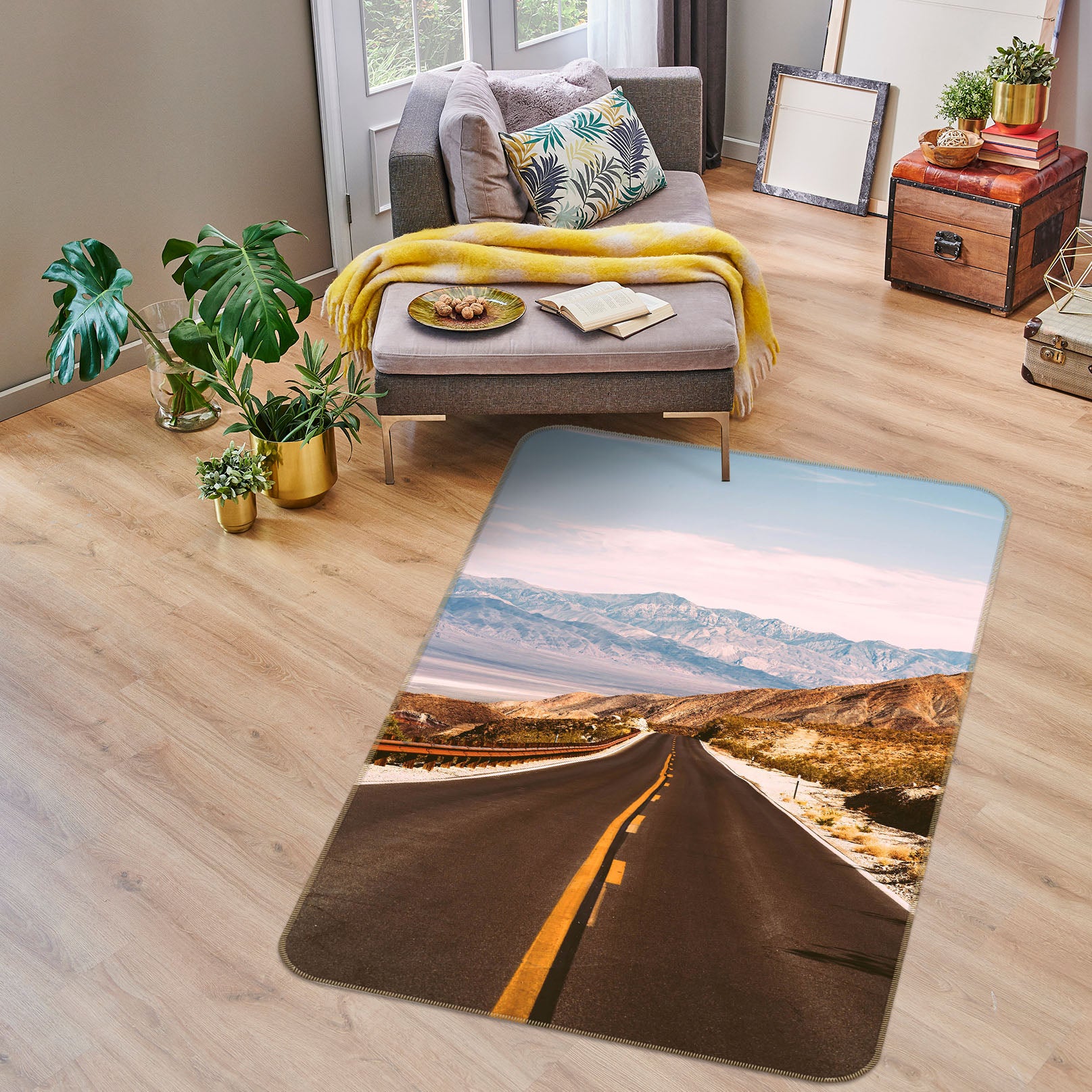 3D Highway 28021 Non Slip Rug Mat