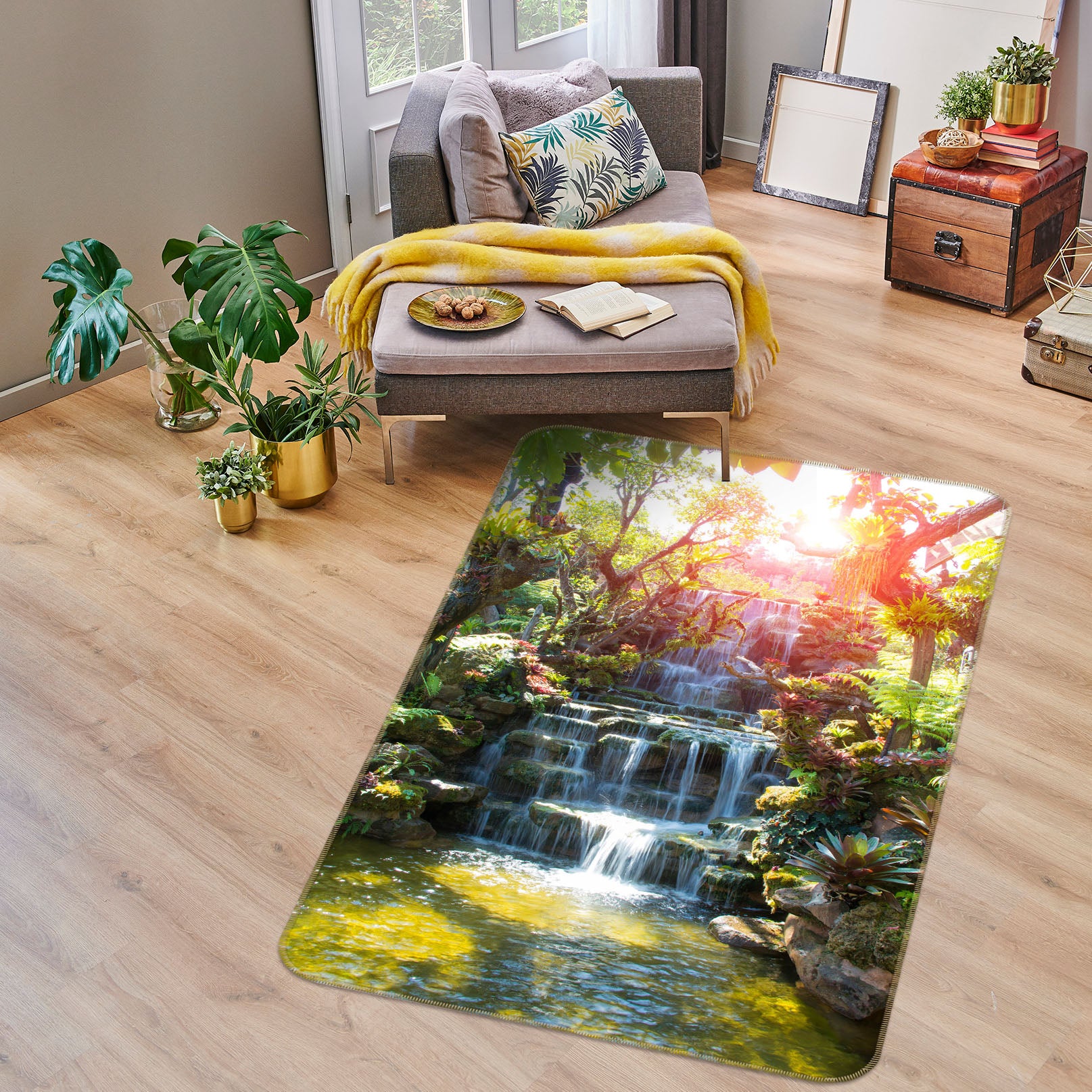 3D Stone Creek 26187 Non Slip Rug Mat