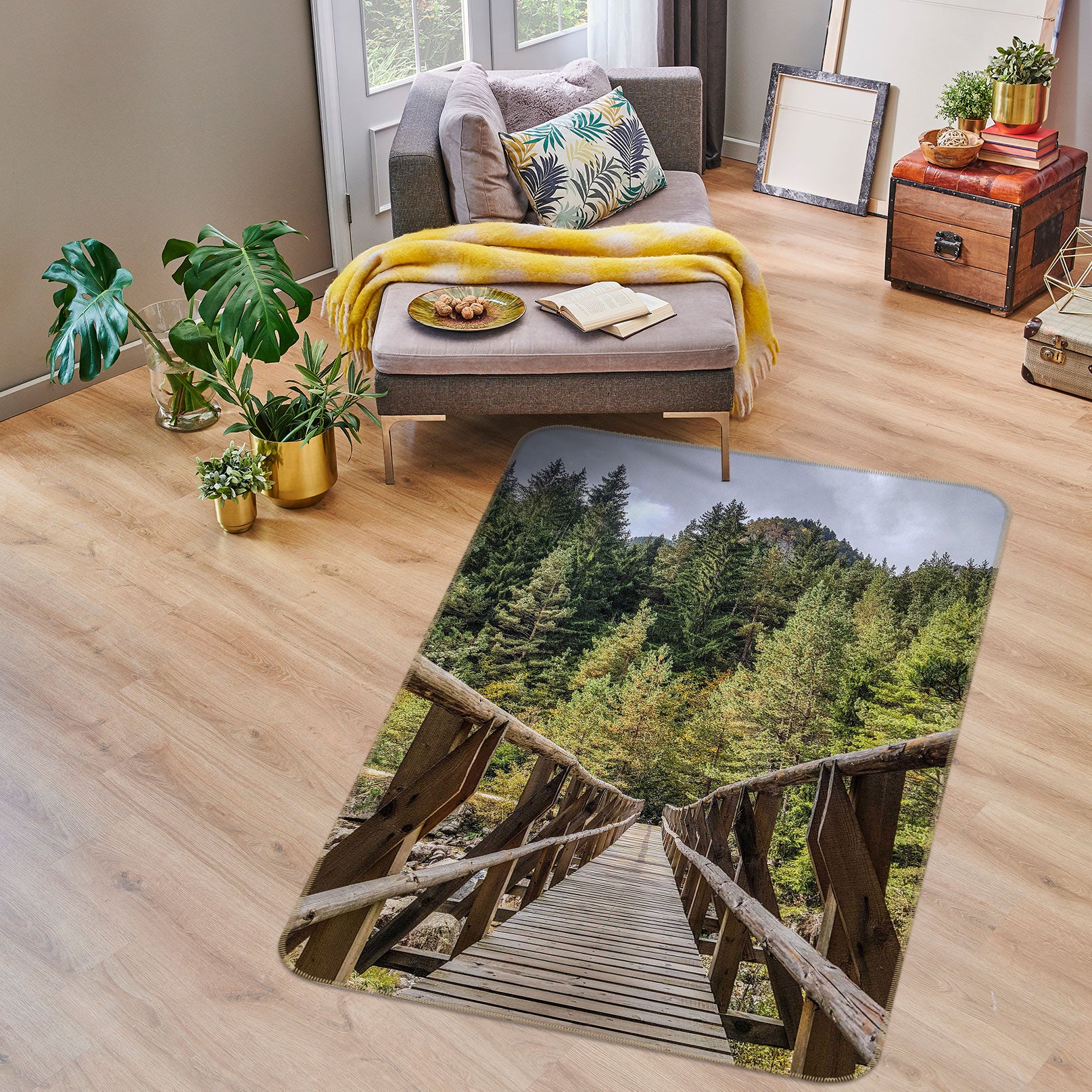 3D Corridor 33107 Non Slip Rug Mat
