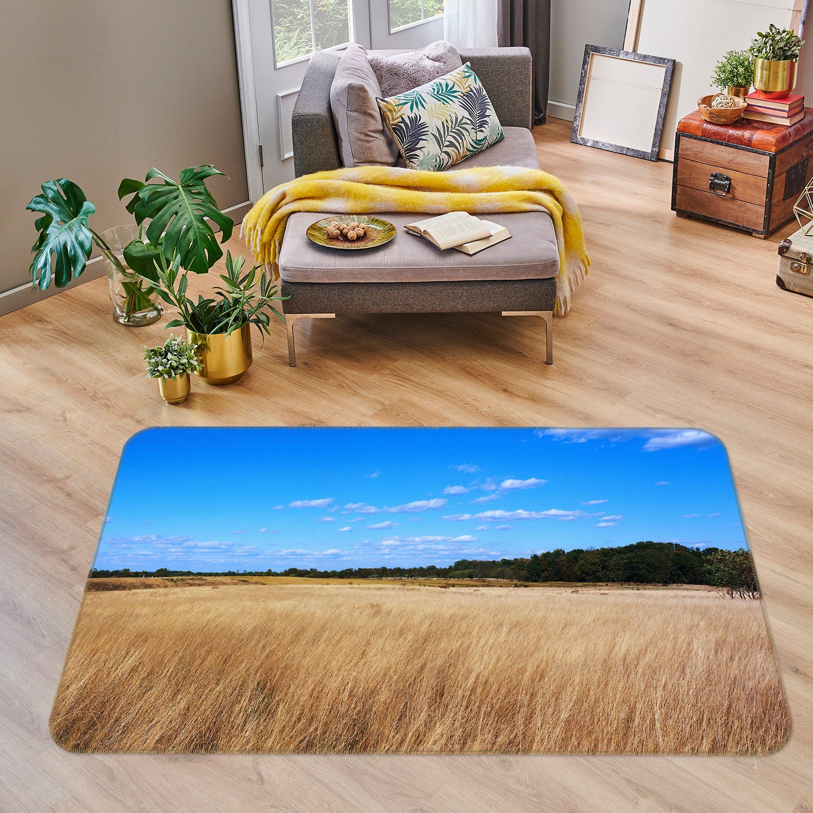 3D Paddy 75253 Non Slip Rug Mat