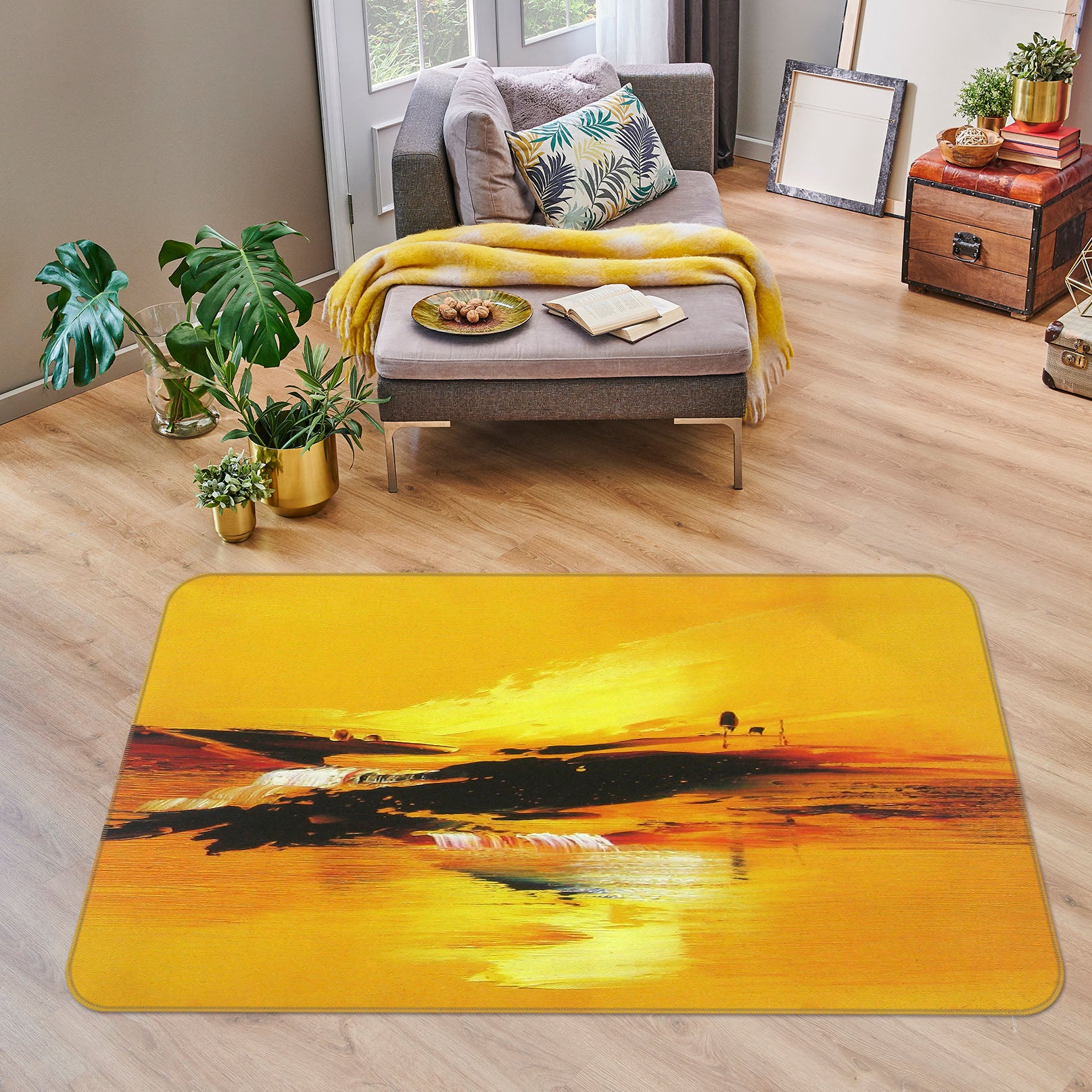 3D Golden 31190 Non Slip Rug Mat
