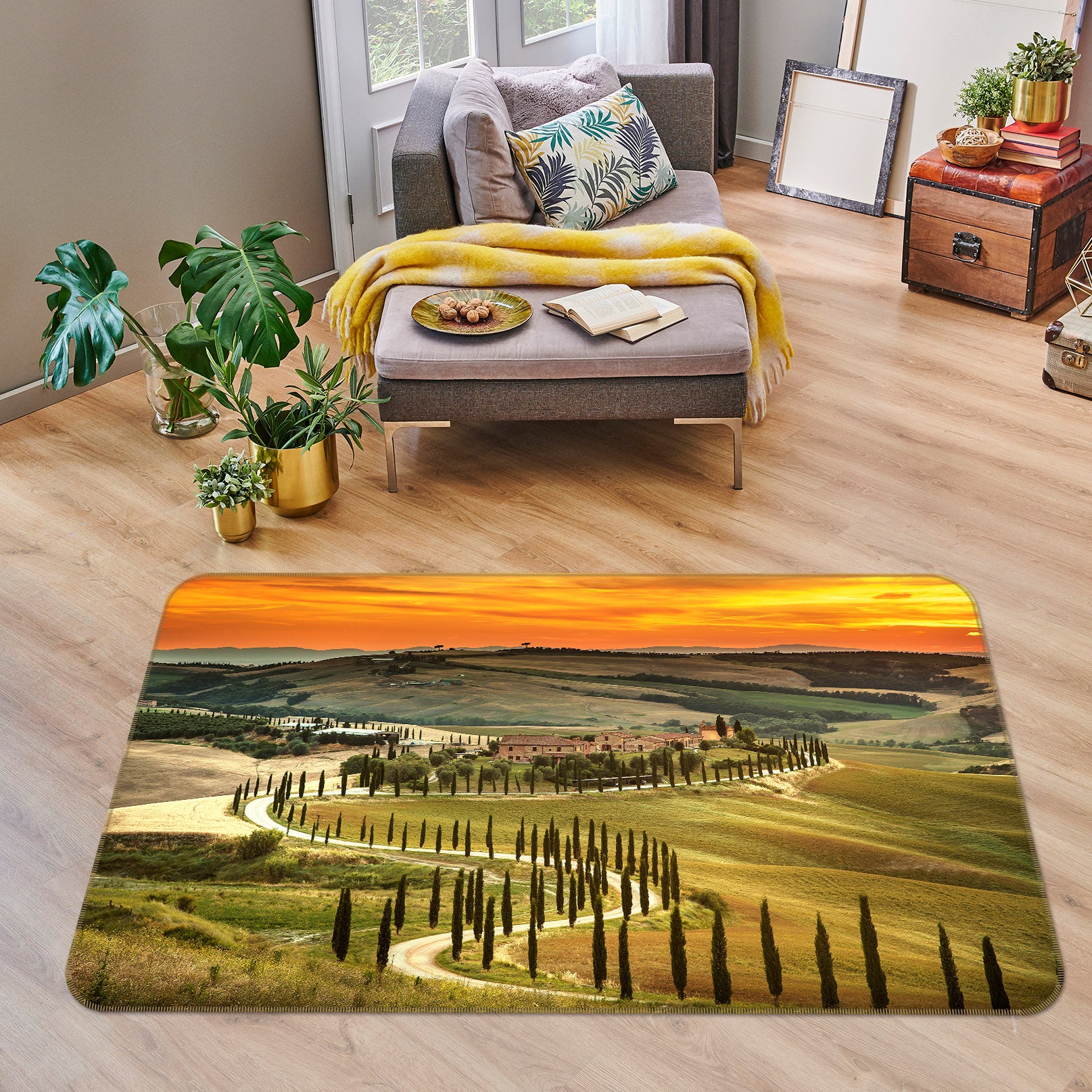 3D Grassland 34208 Non Slip Rug Mat