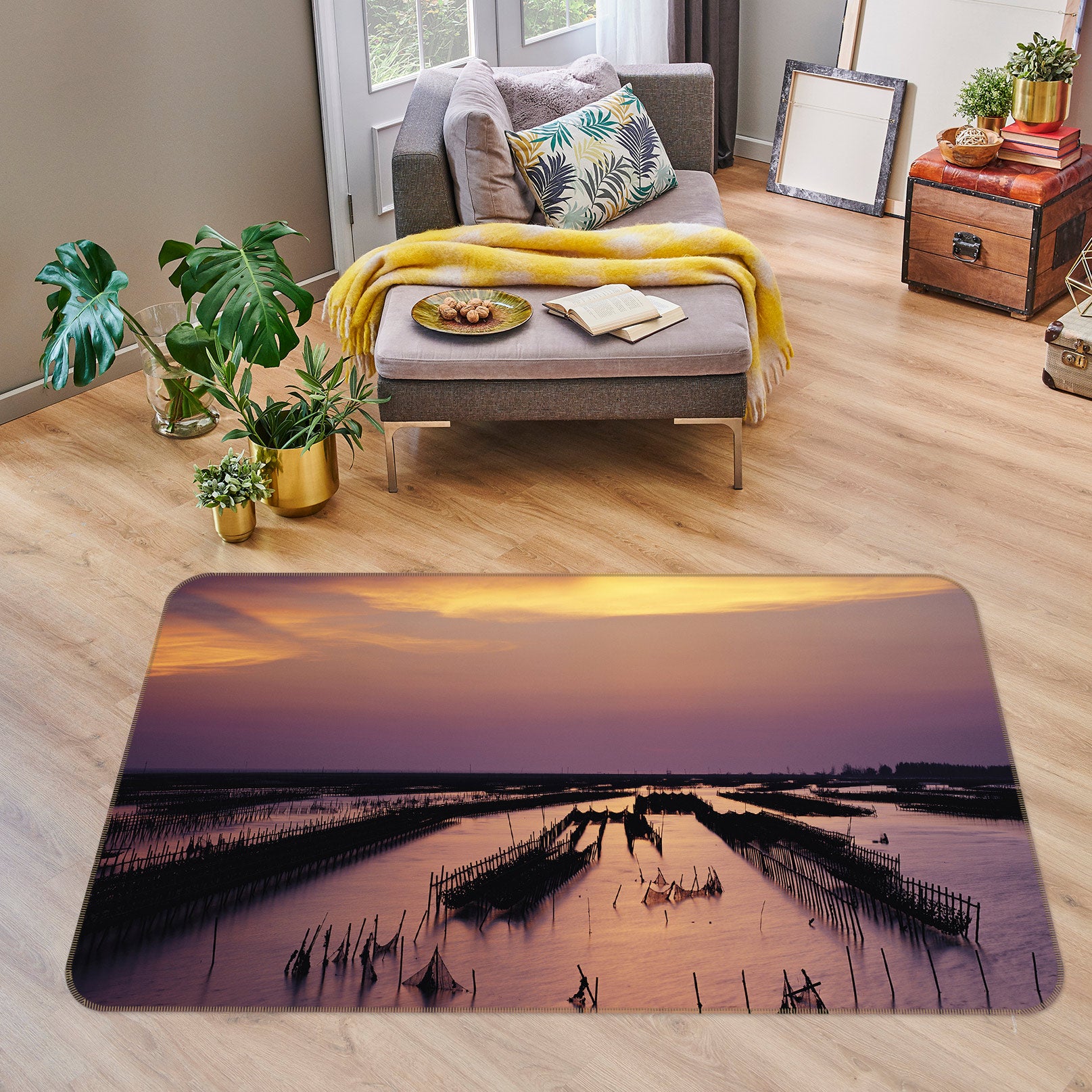 3D Pond 75269 Non Slip Rug Mat