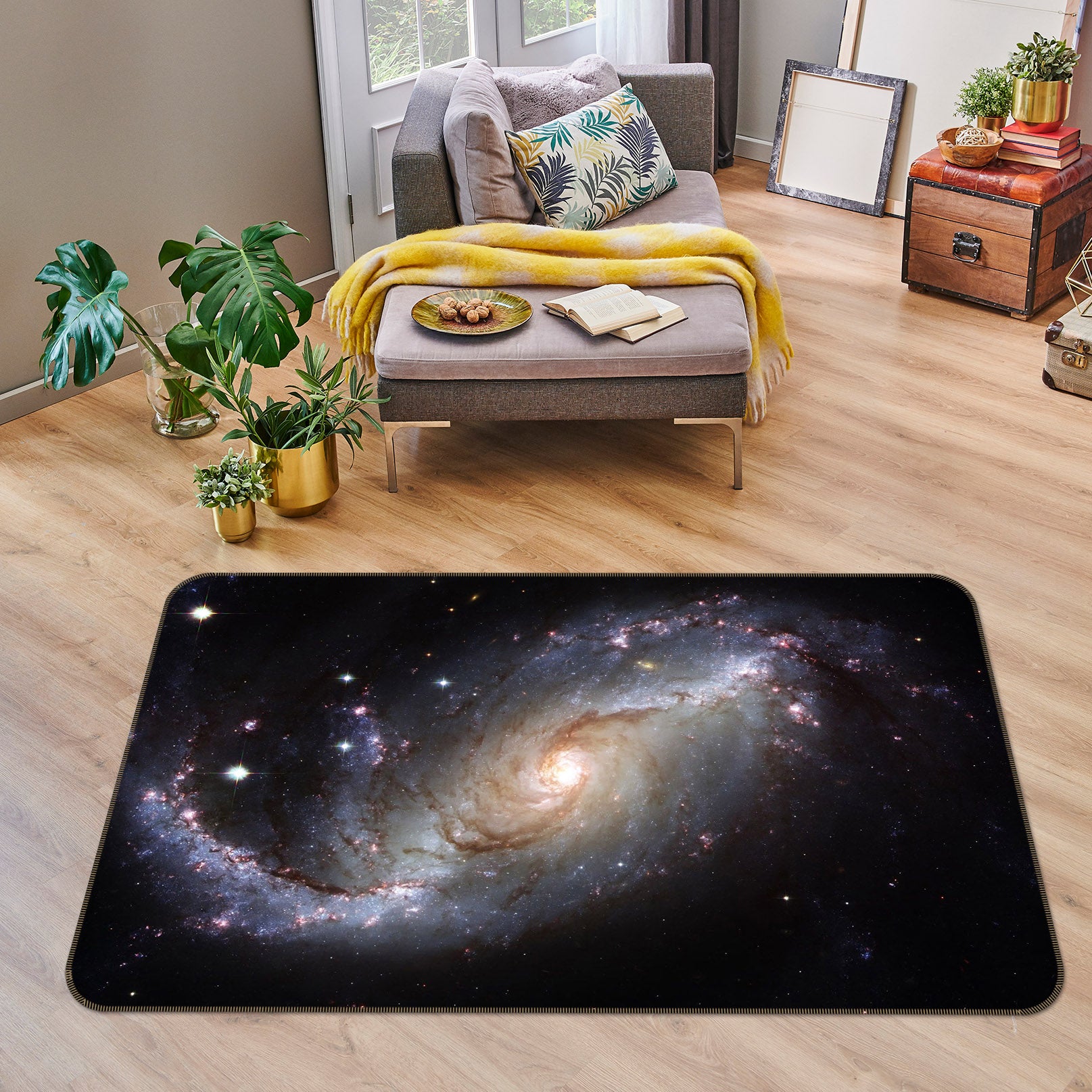 3D Galaxy 31129 Non Slip Rug Mat