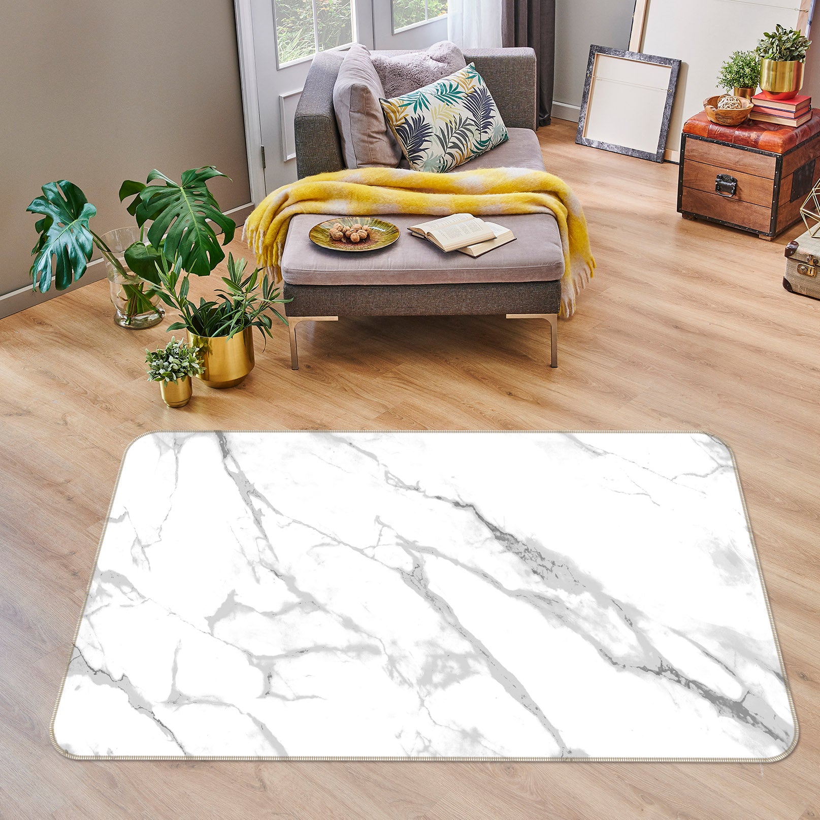 3D Marbling 34179 Non Slip Rug Mat