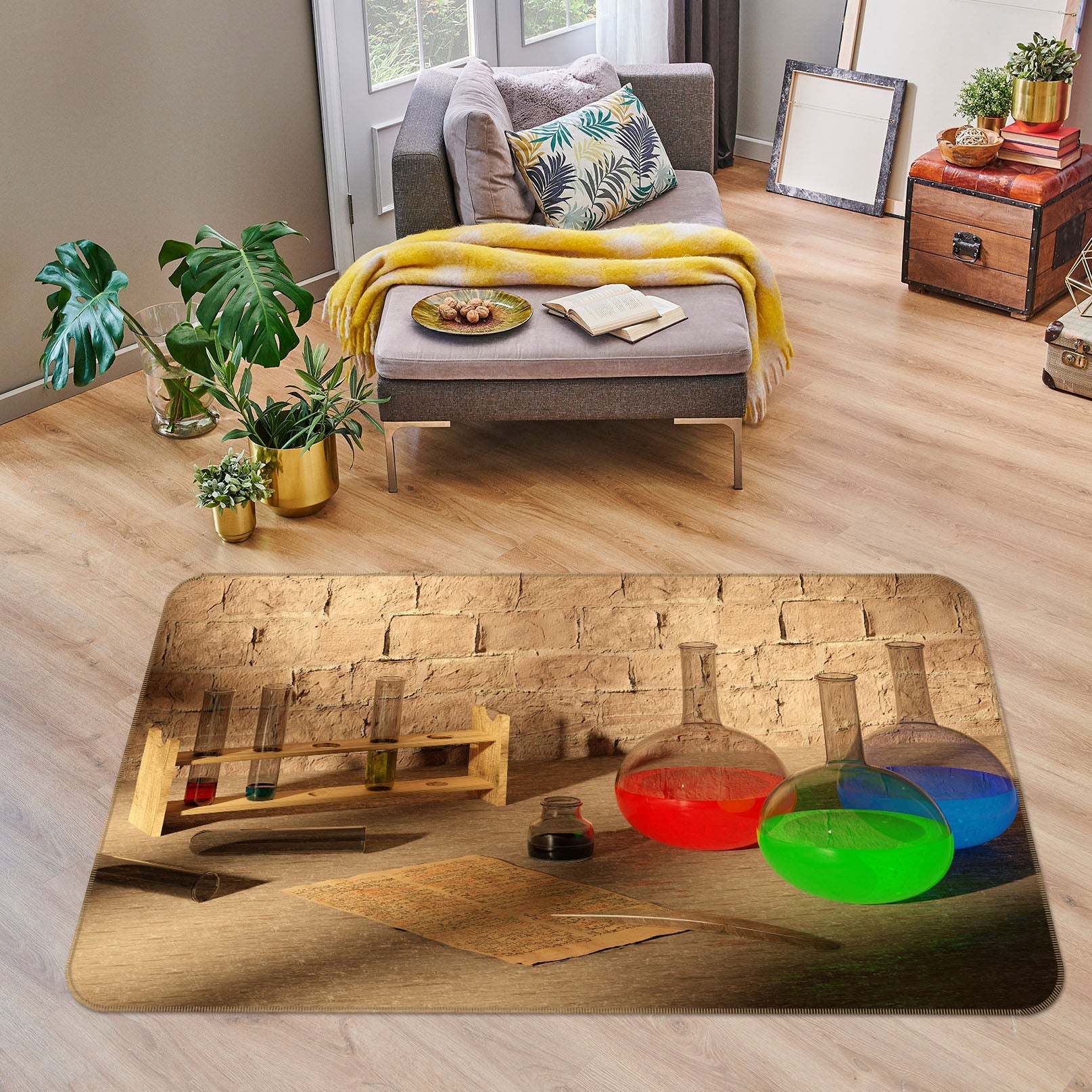 3D Glass 36122 Non Slip Rug Mat