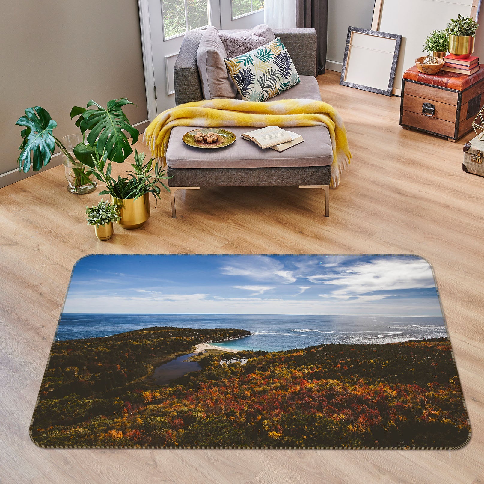 3D Mountain 35199 Non Slip Rug Mat