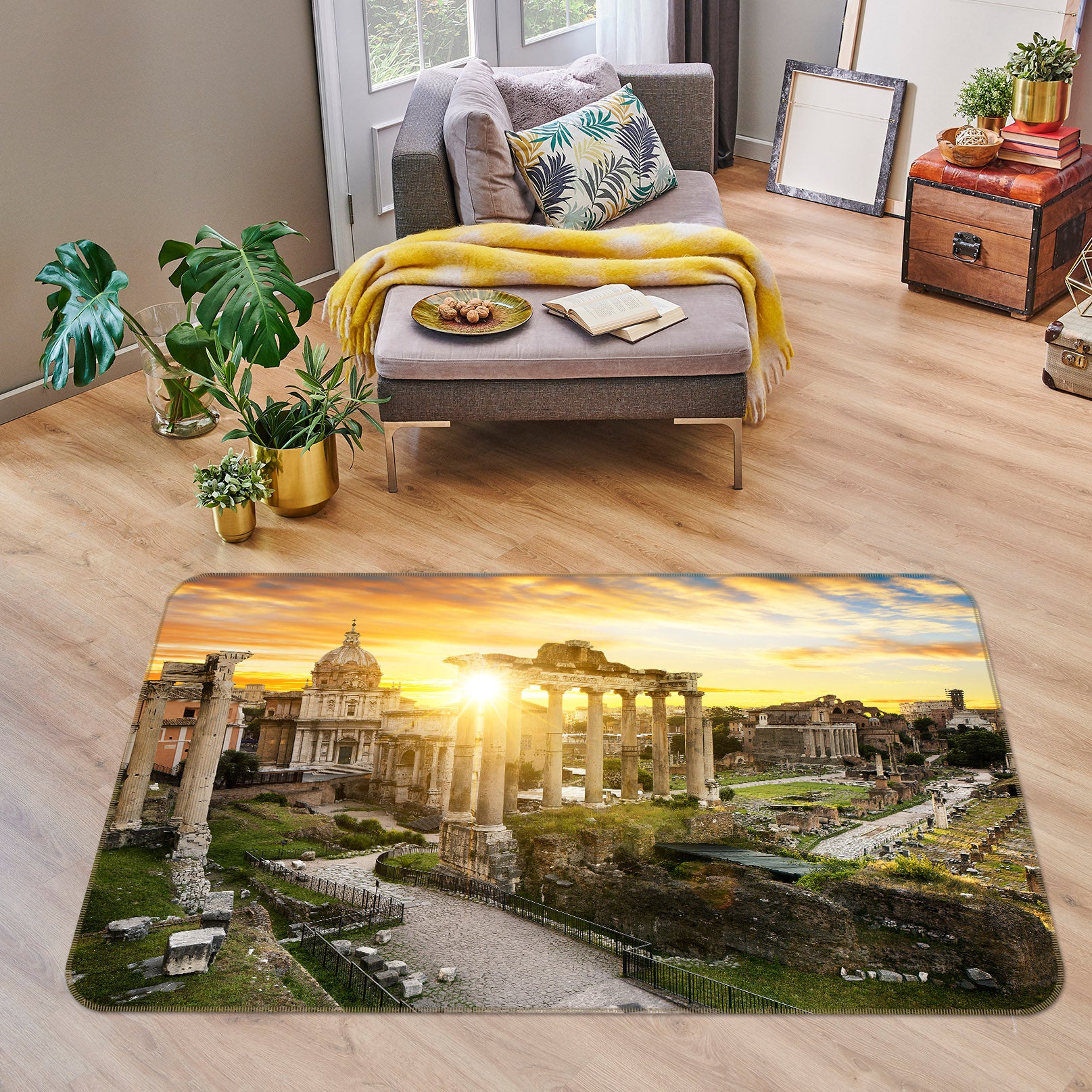 3D Building 29124 Non Slip Rug Mat