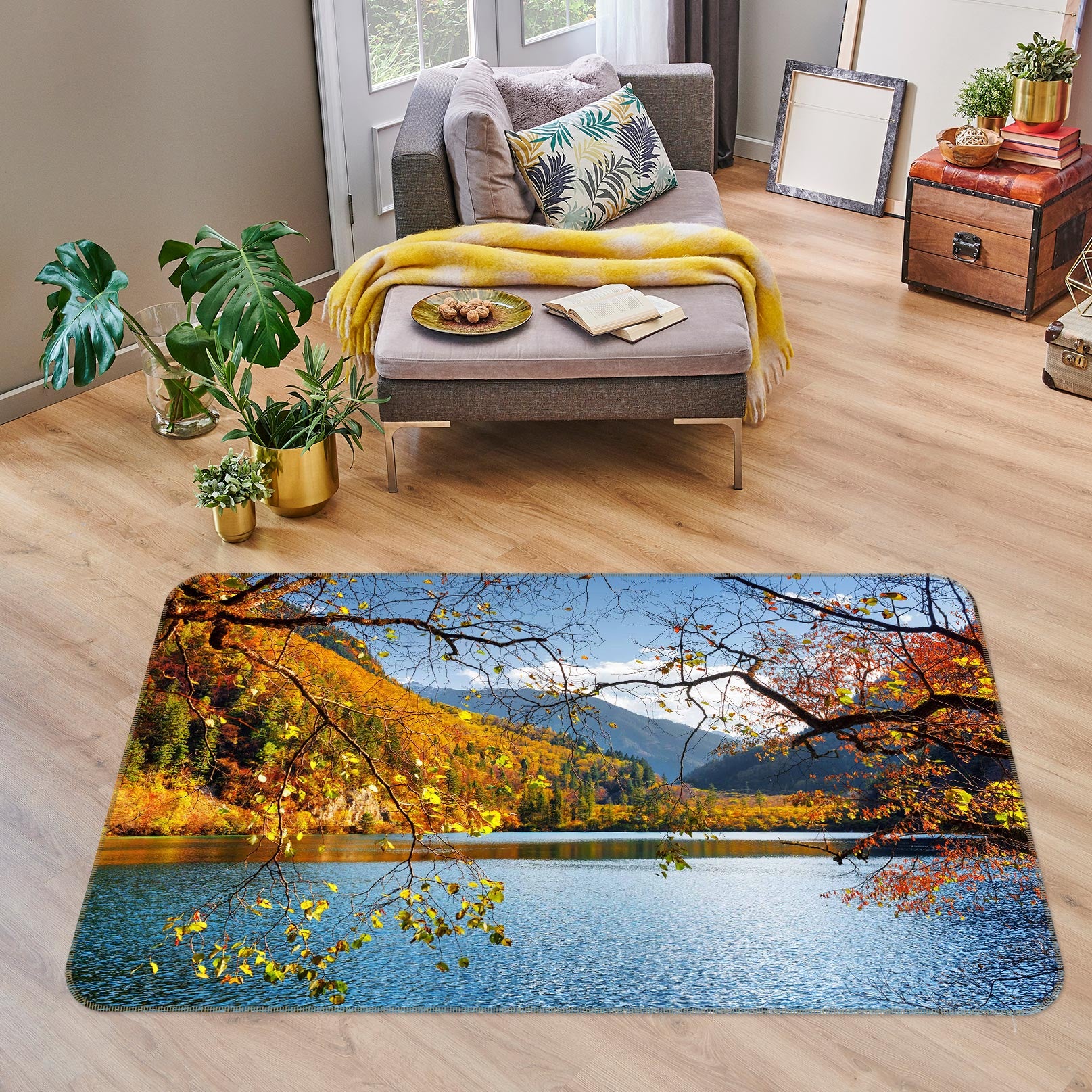 3D Landscape 77086 Non Slip Rug Mat