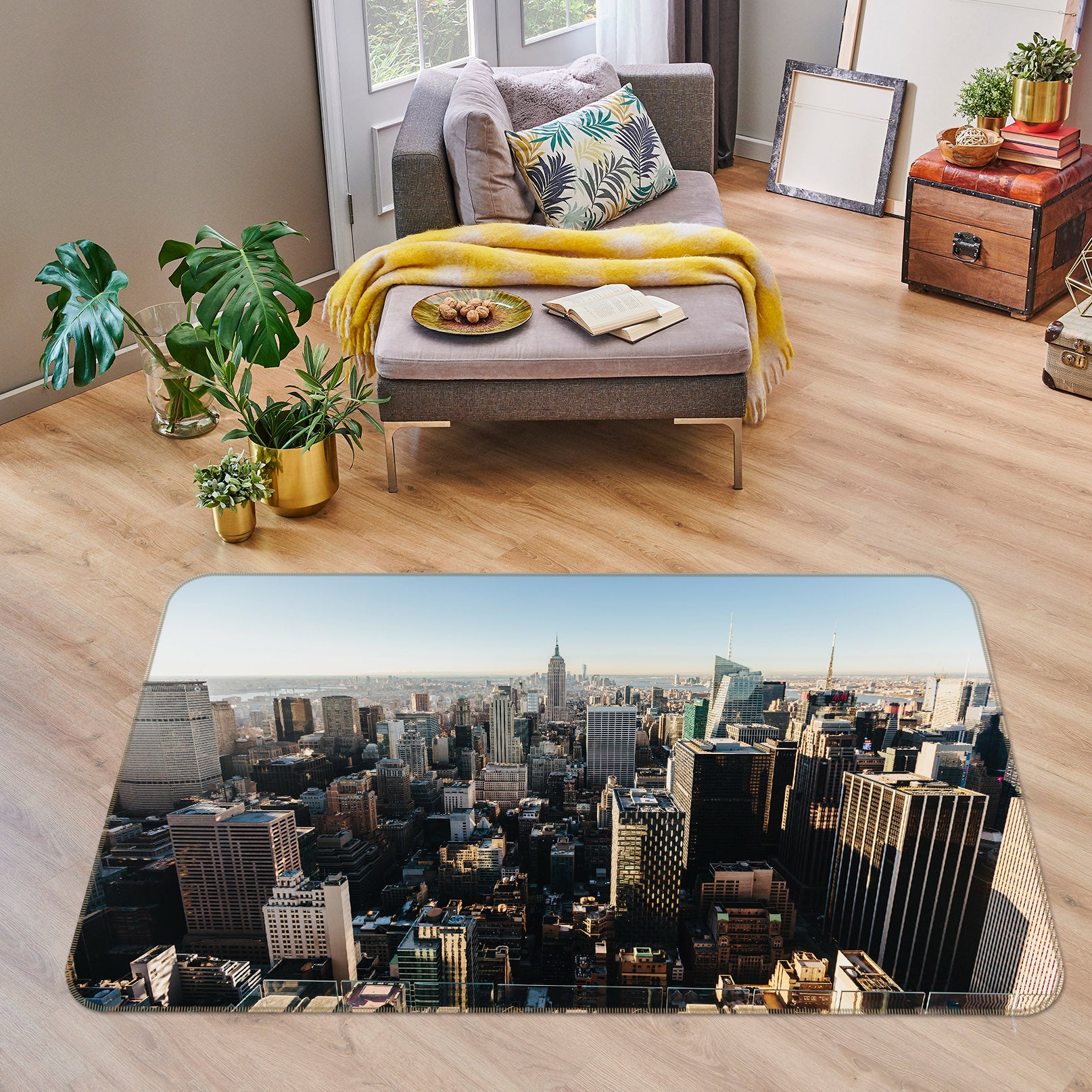 3D Building 36098 Non Slip Rug Mat