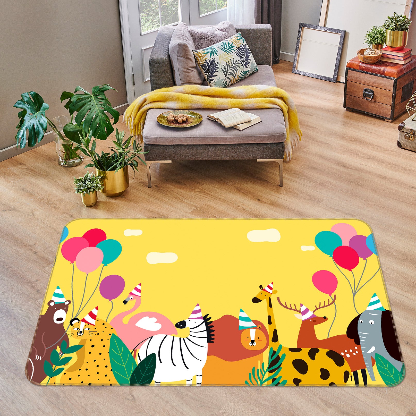 3D Animal 36161 Non Slip Rug Mat