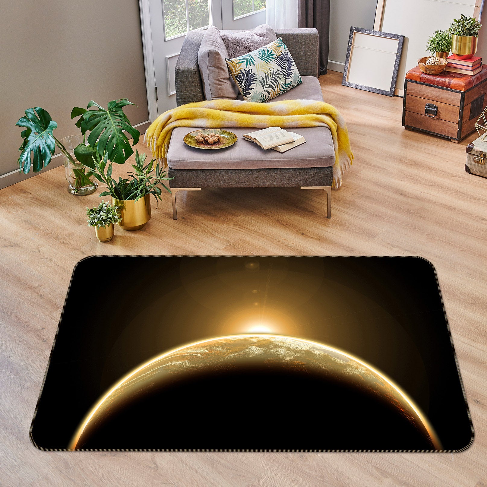 3D Planet 31145 Non Slip Rug Mat