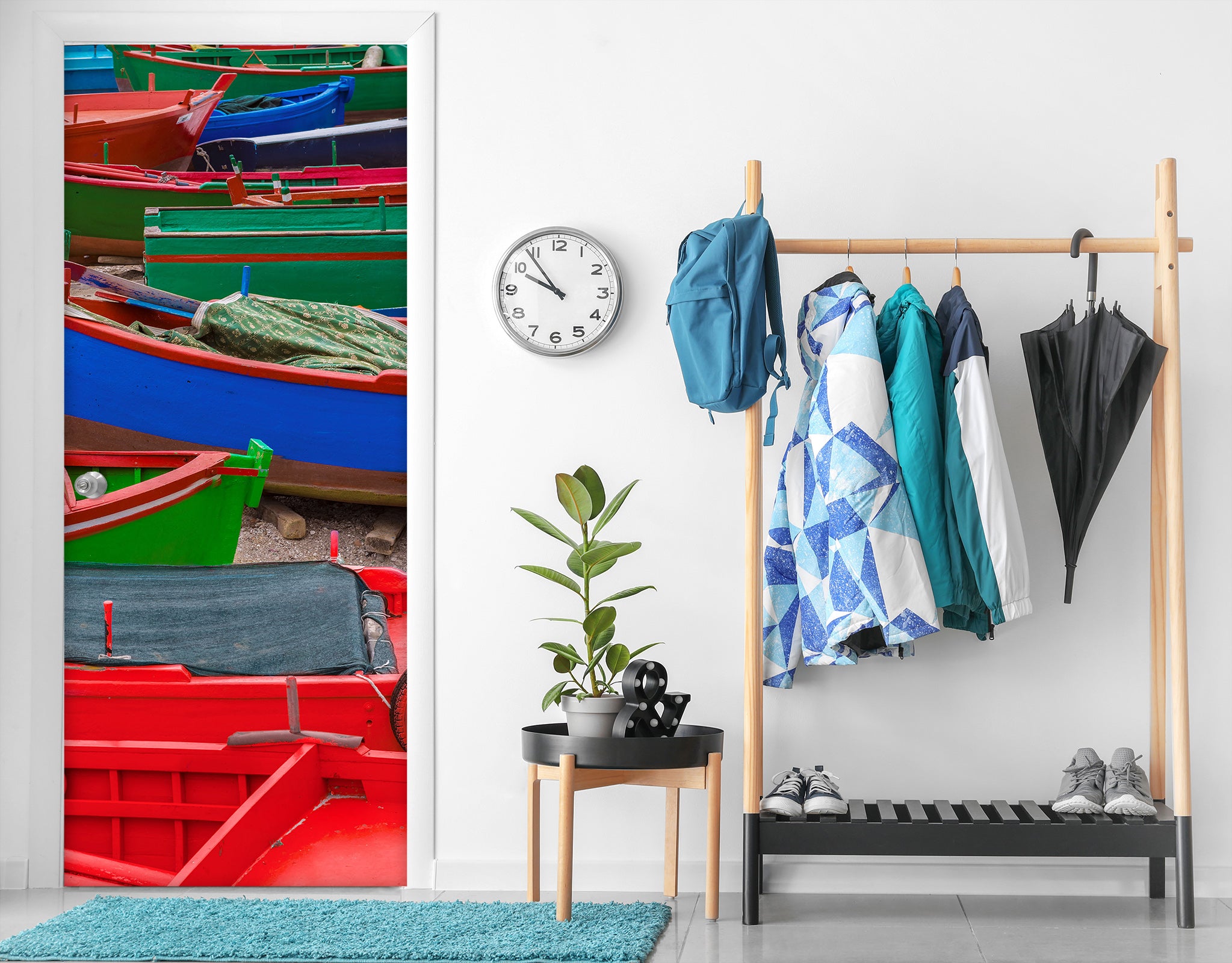 3D Color Vessel 12284 Marco Carmassi Door Mural