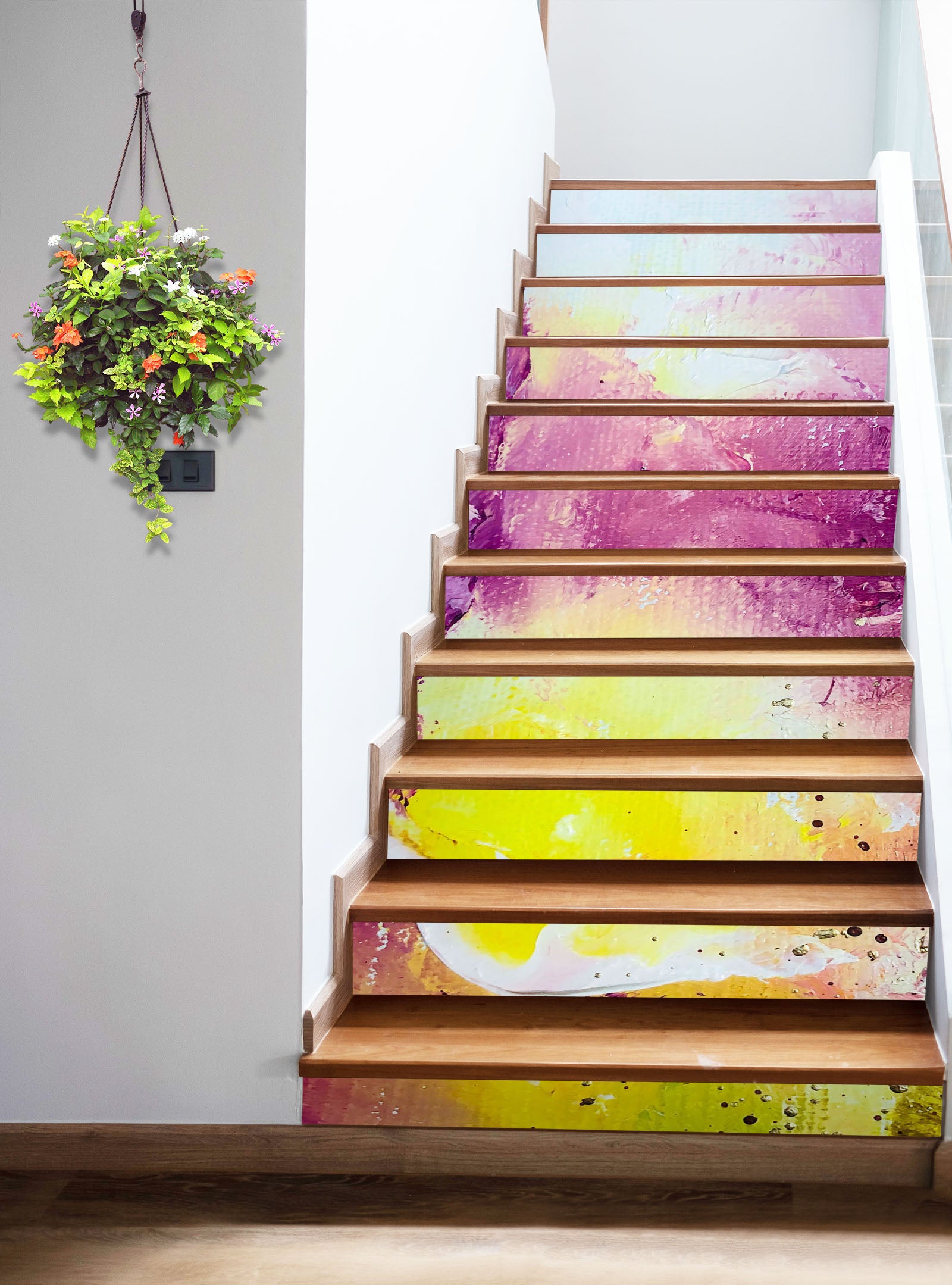 3D Purple Pigment 2231 Skromova Marina Stair Risers