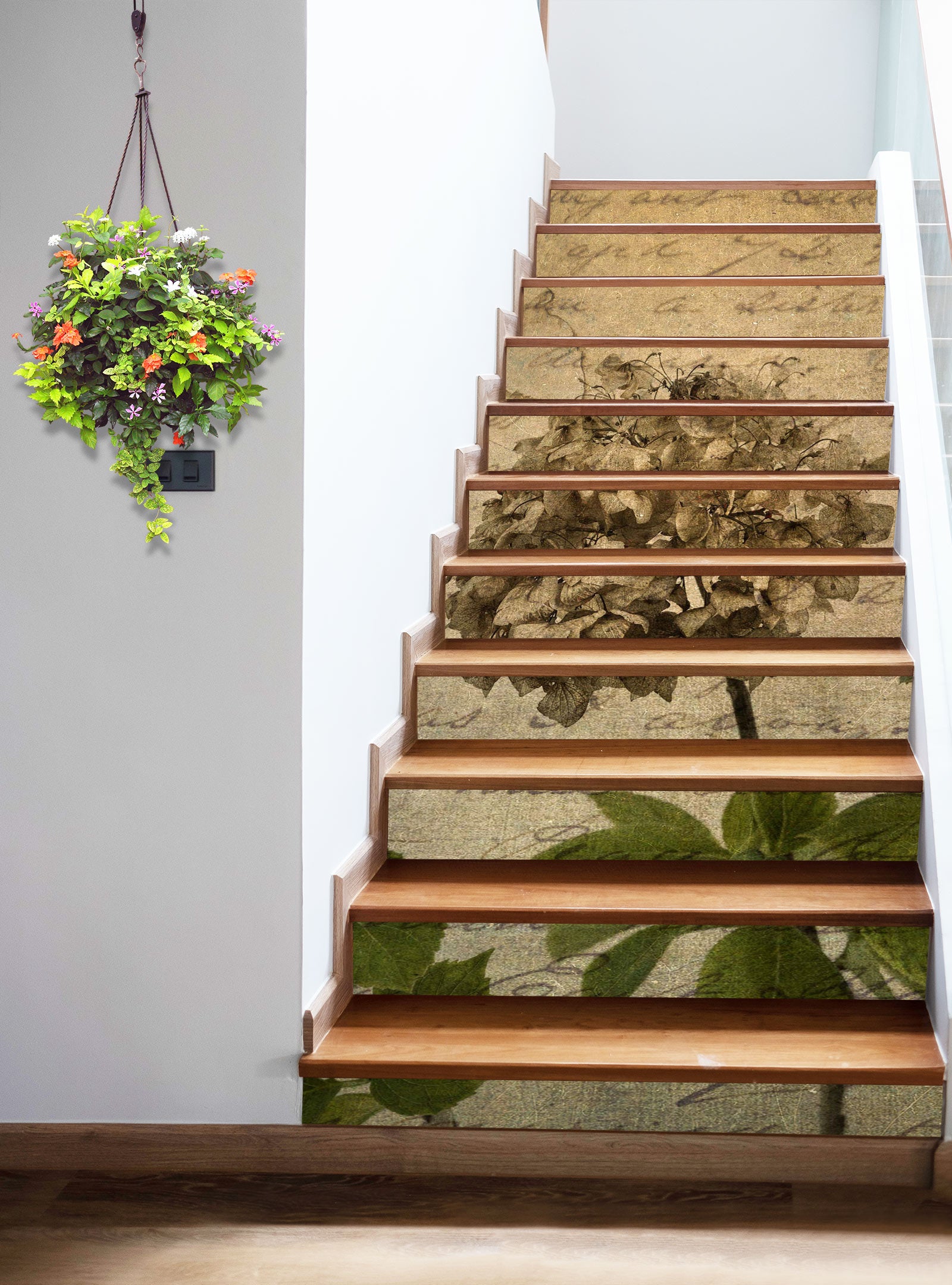 3D Flower 10935 Assaf Frank Stair Risers