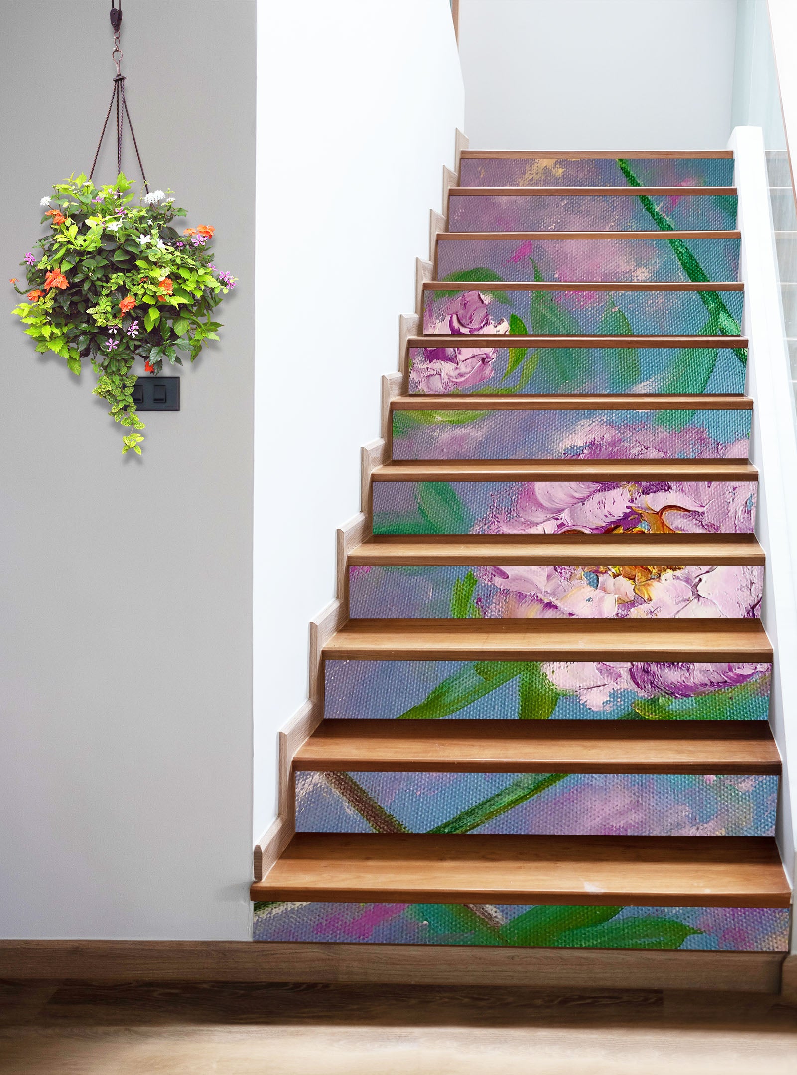 3D Pigment Flower 2006 Skromova Marina Stair Risers