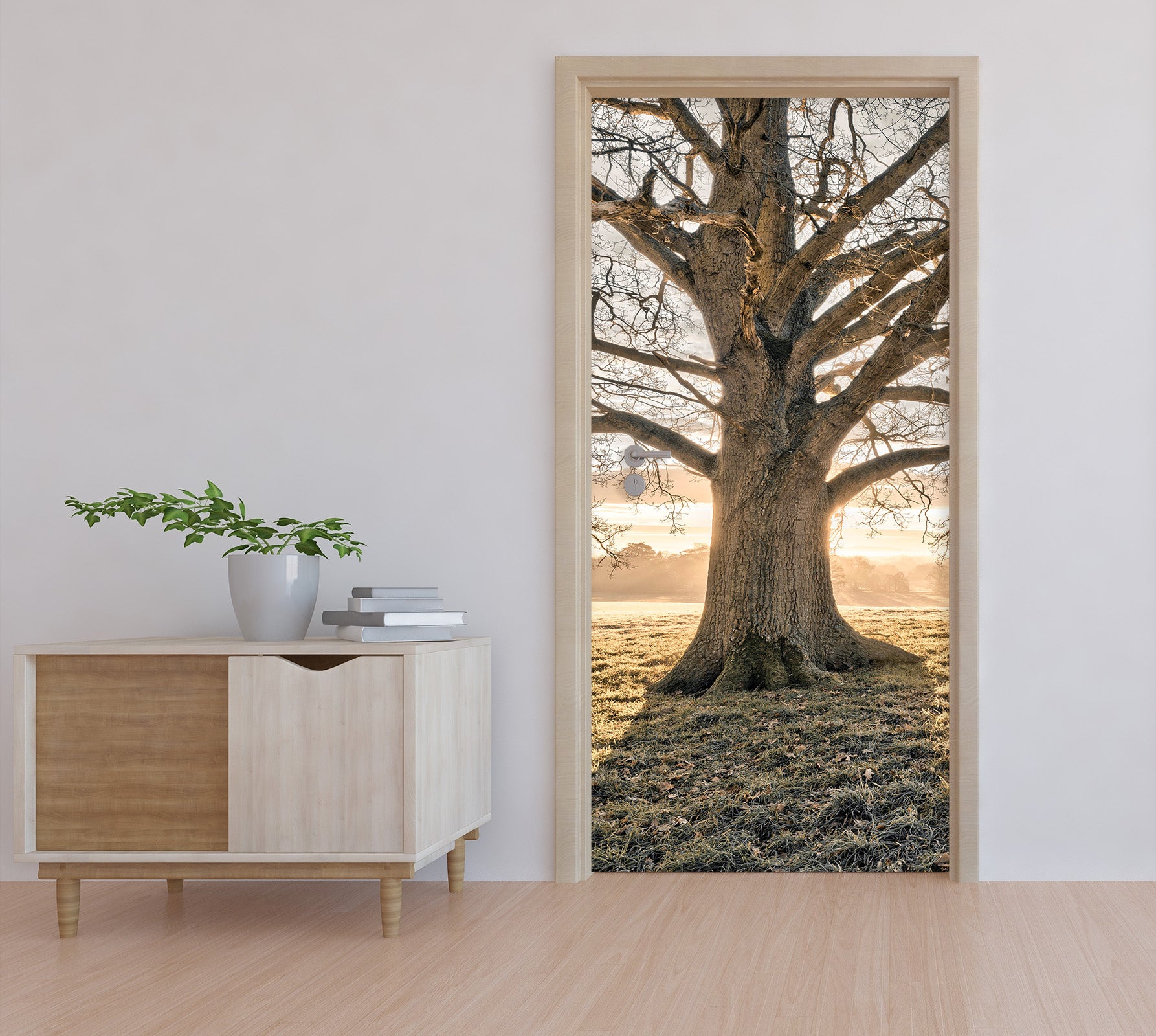 3D Big Tree 106187 Assaf Frank Door Mural