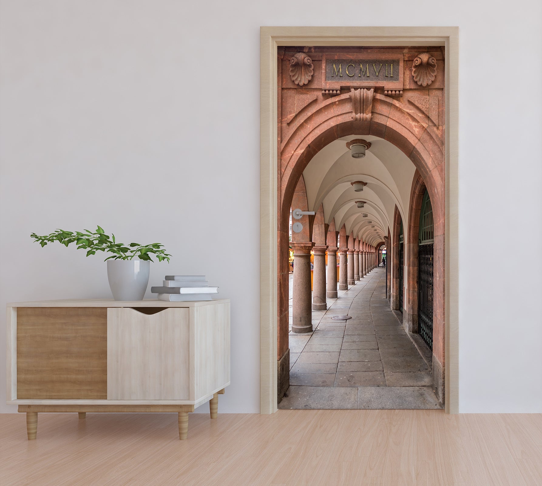 3D Aisle 22128 Door Mural