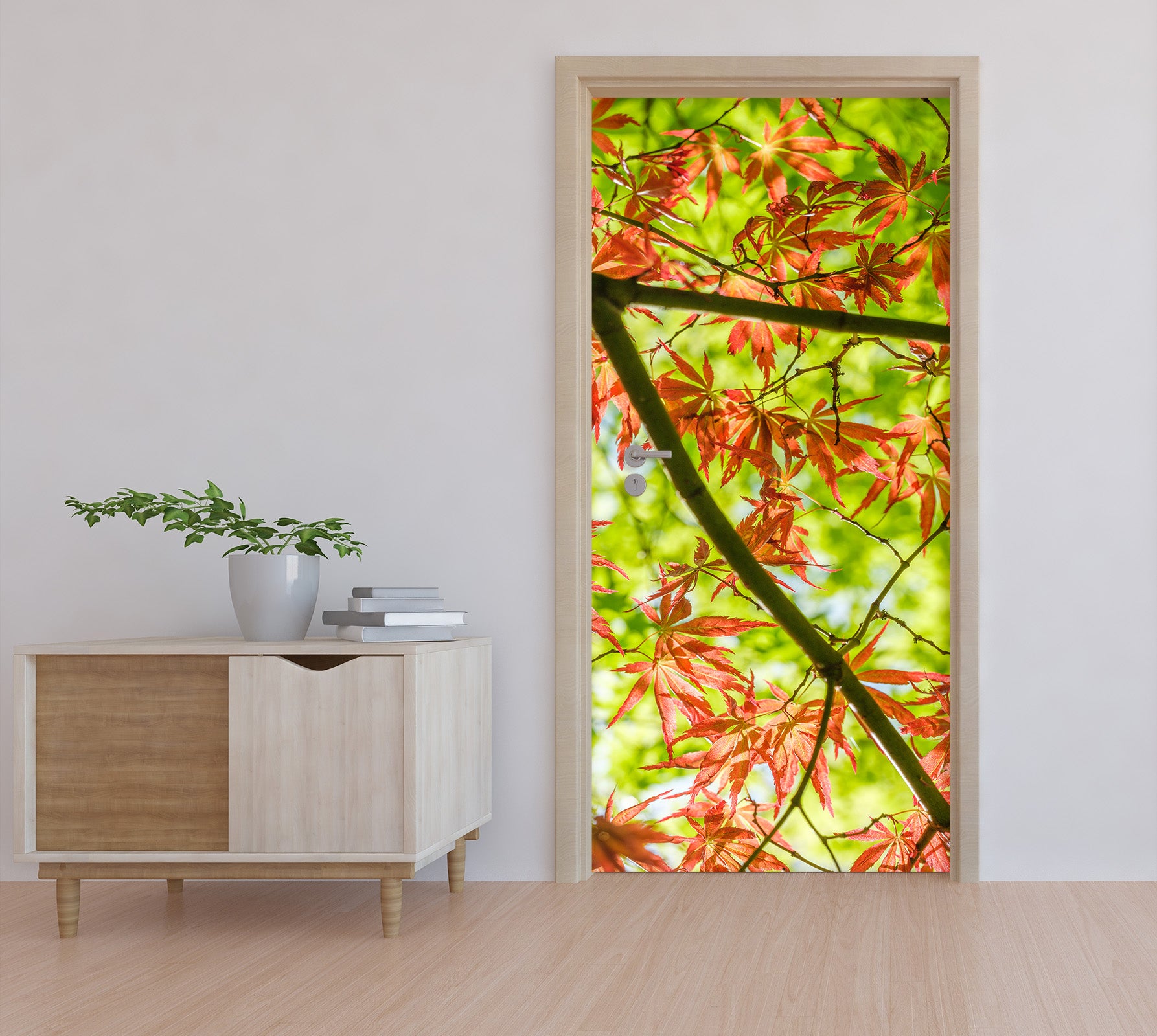 3D Maple Forest 5167 Assaf Frank Door Mural