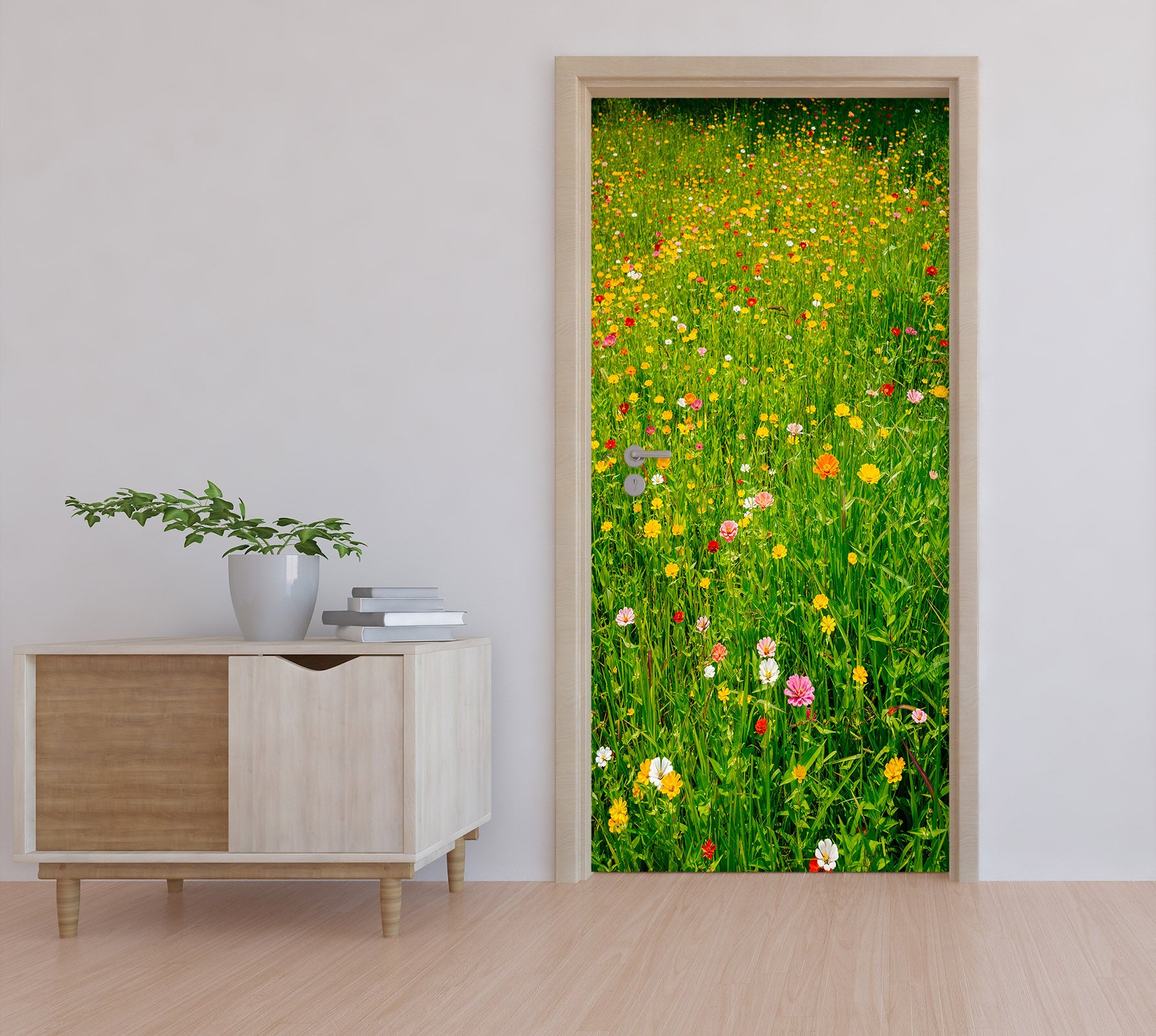3D Grass 25208 Door Mural
