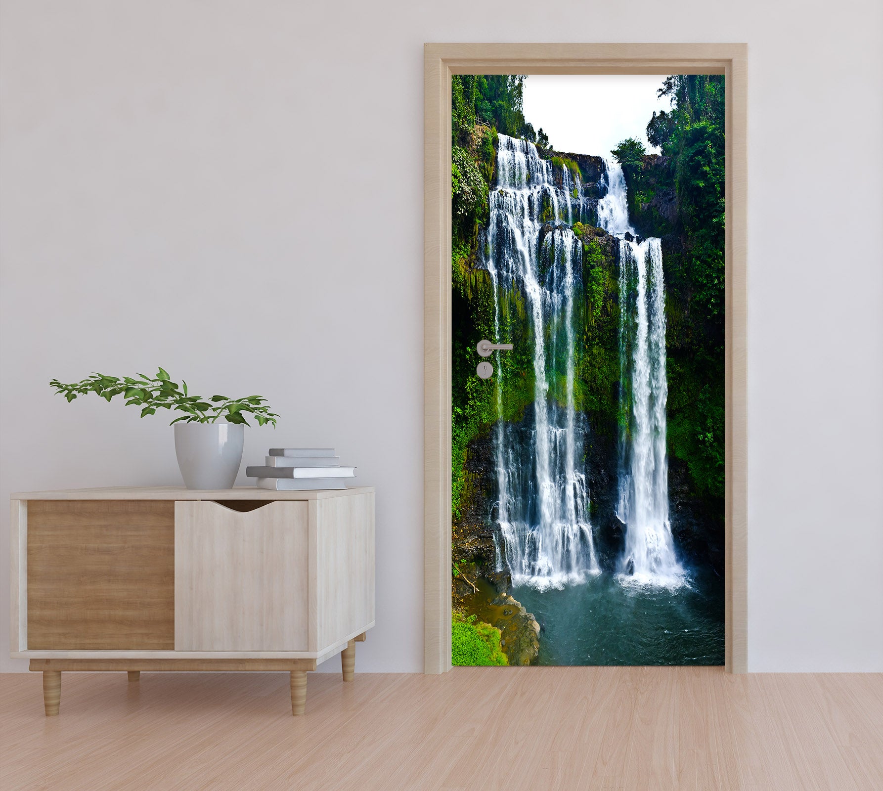3D Waterfall 25084 Door Mural