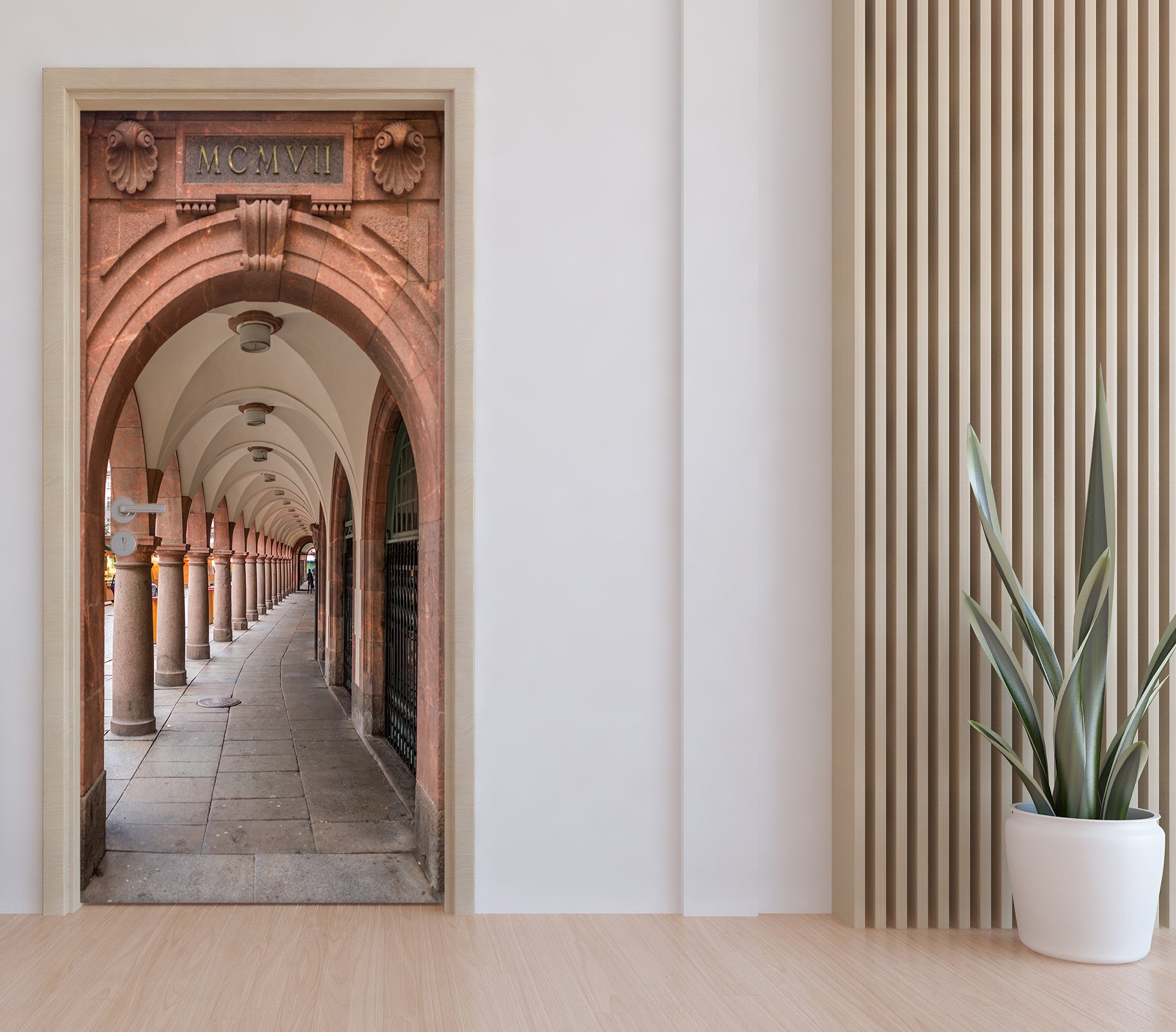 3D Aisle 22128 Door Mural