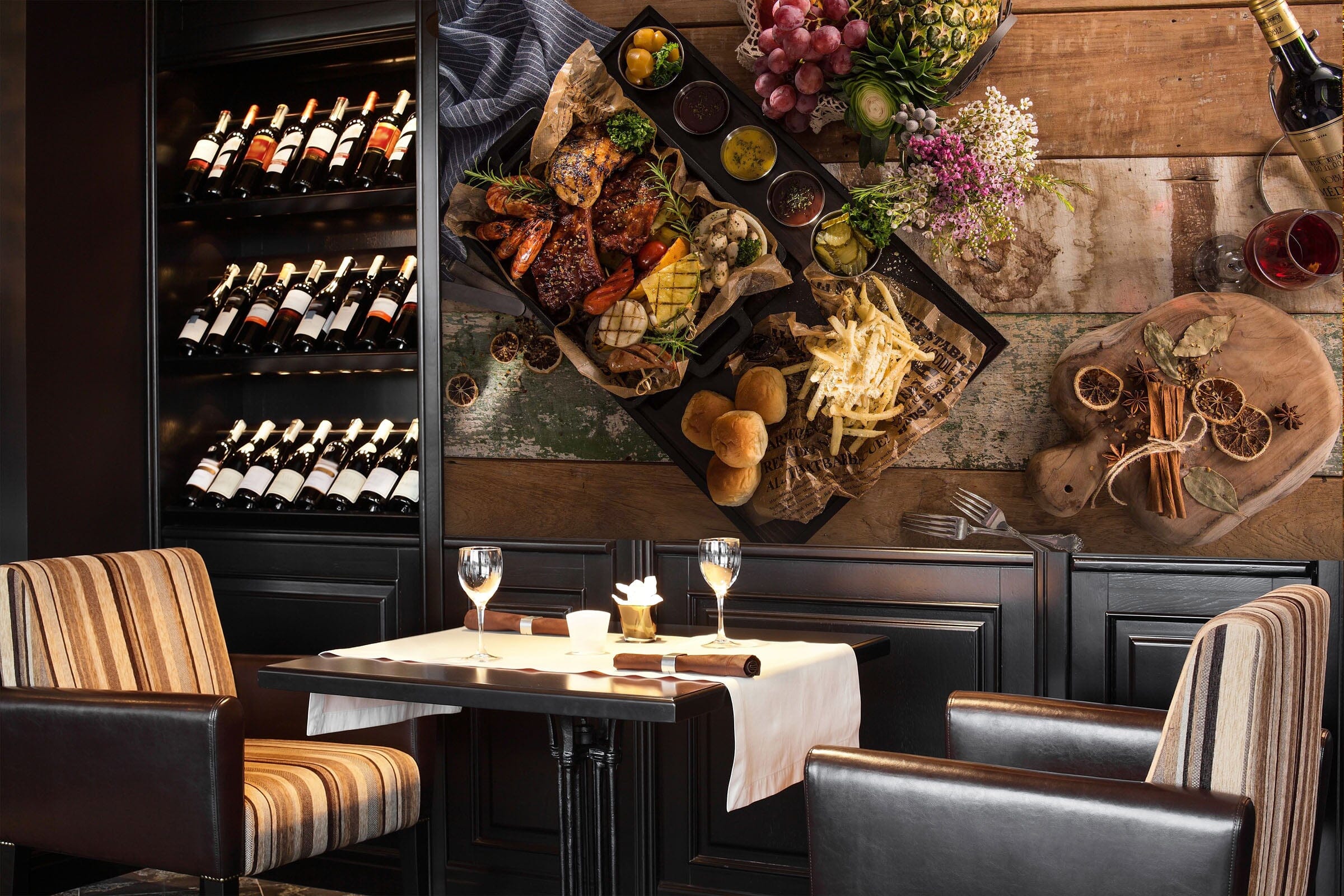 3D Wine Rack 1504 Wall Murals Wallpaper AJ Wallpaper 2 