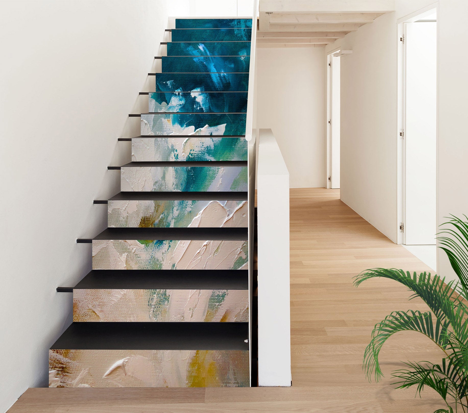 3D White Pigment 2217 Skromova Marina Stair Risers