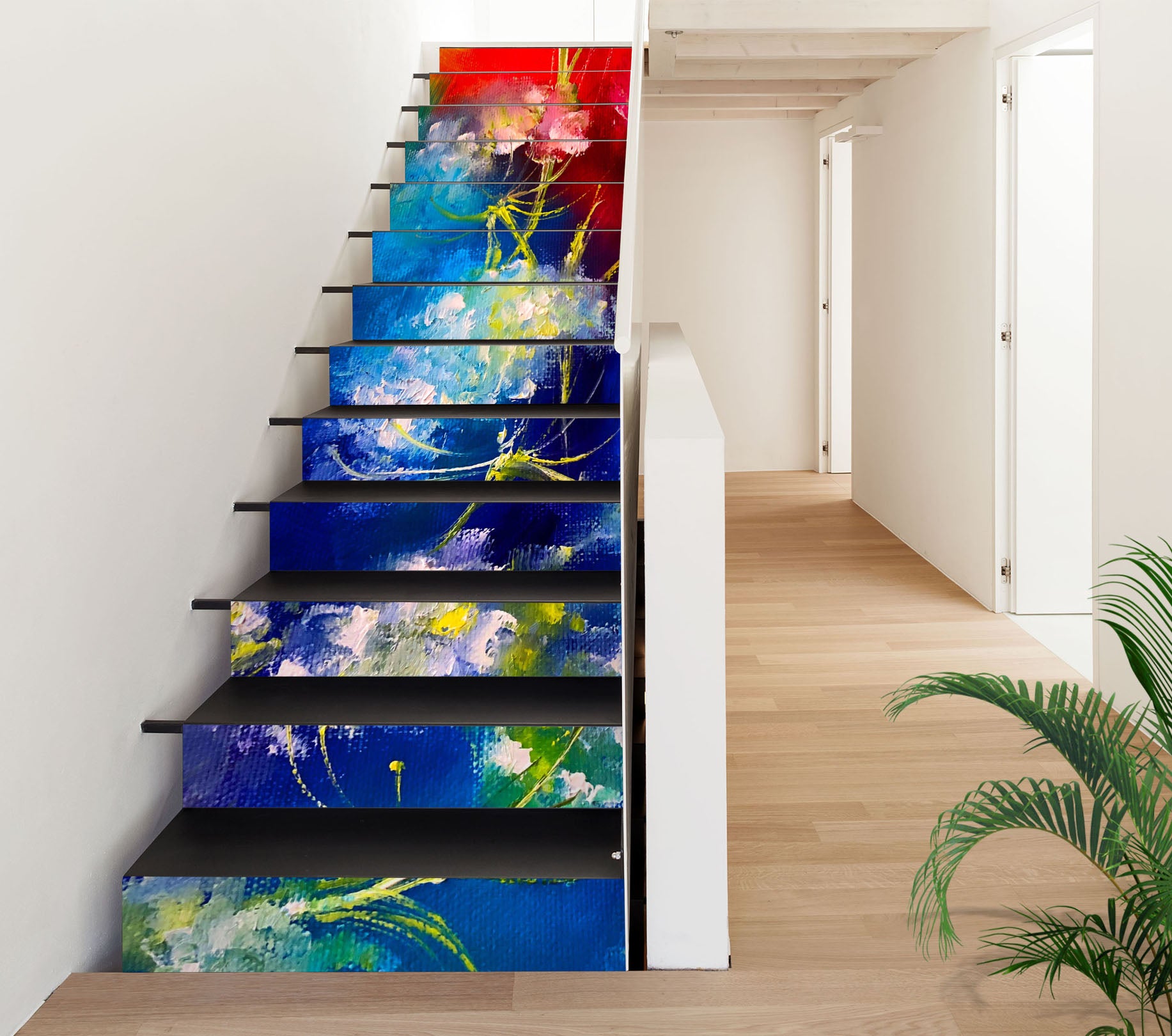 3D Artistic Flower 2030 Skromova Marina Stair Risers