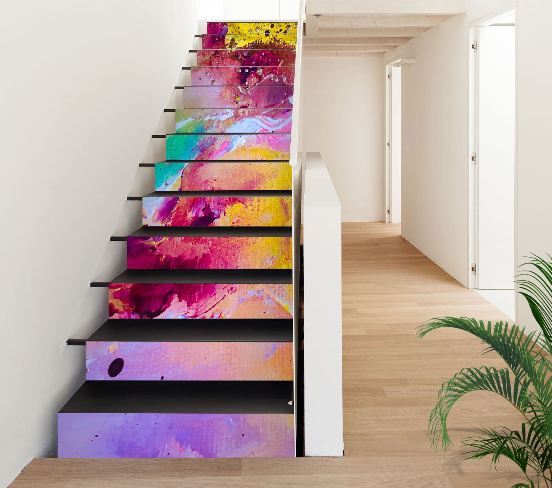 3D Color Painting 2232 Skromova Marina Stair Risers
